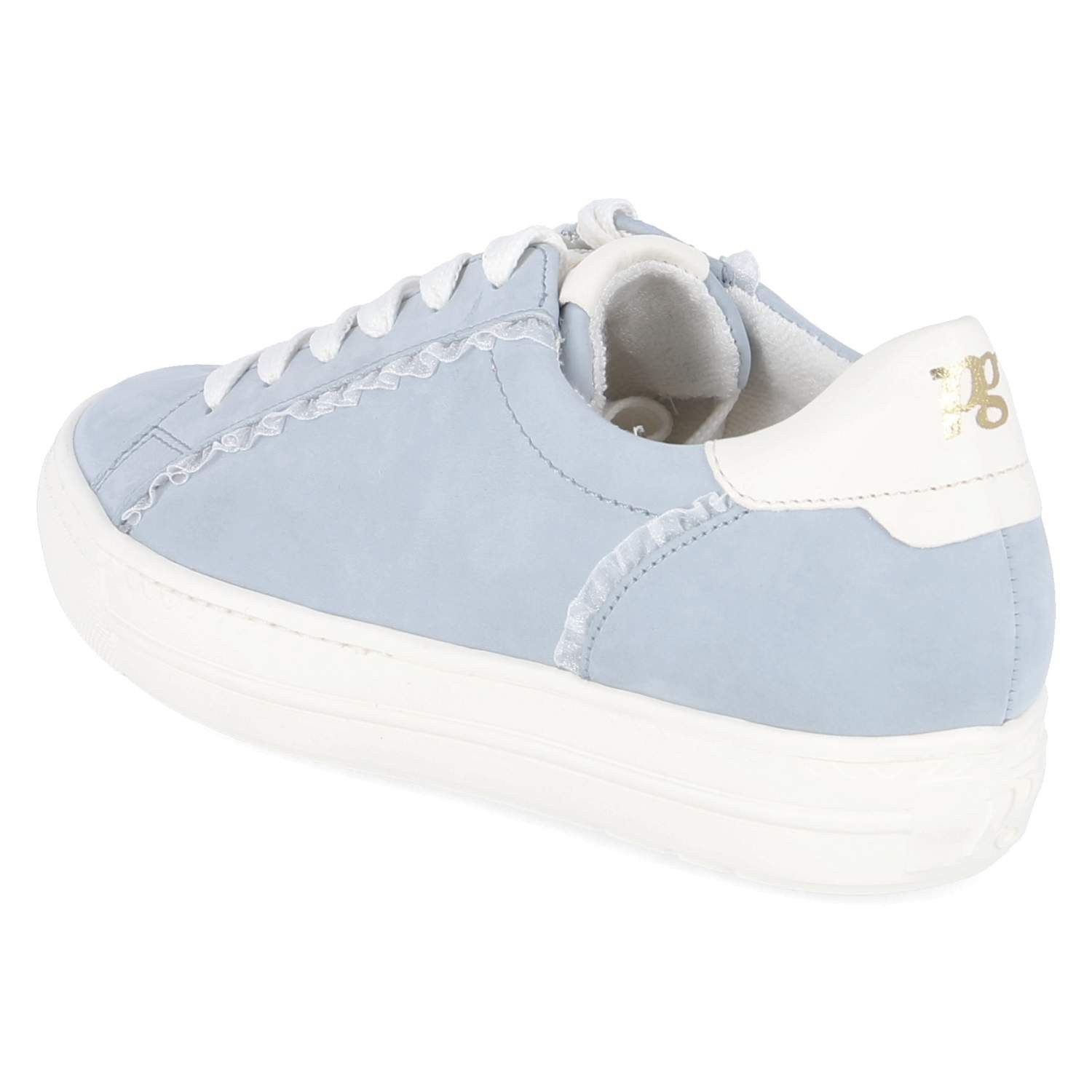 Paul Green Paul Green 5561-019 Damen Rauleder blue Schnürschuh