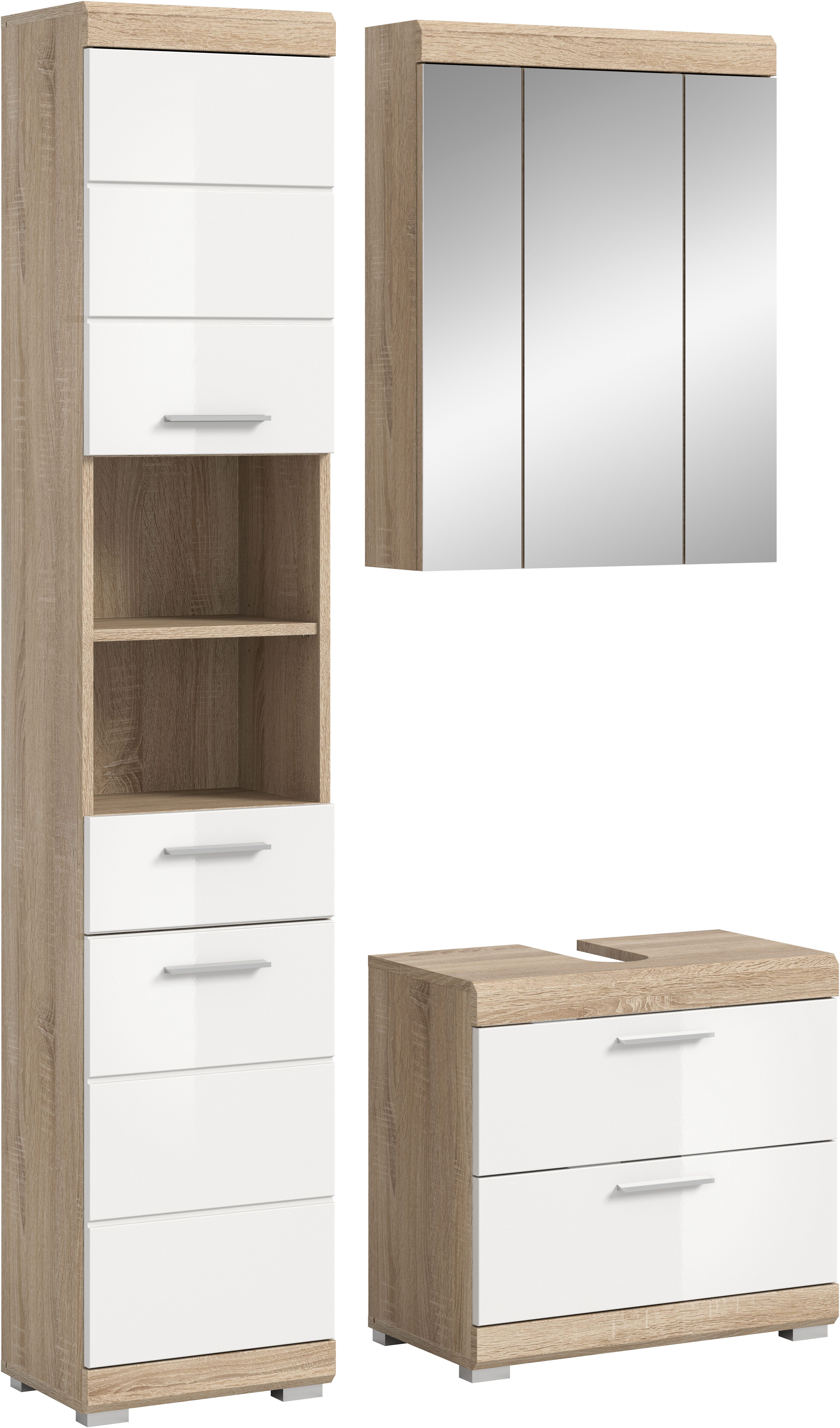 INOSIGN Badmöbel-Set Siena, 3 teilig, bestehend günstig online kaufen