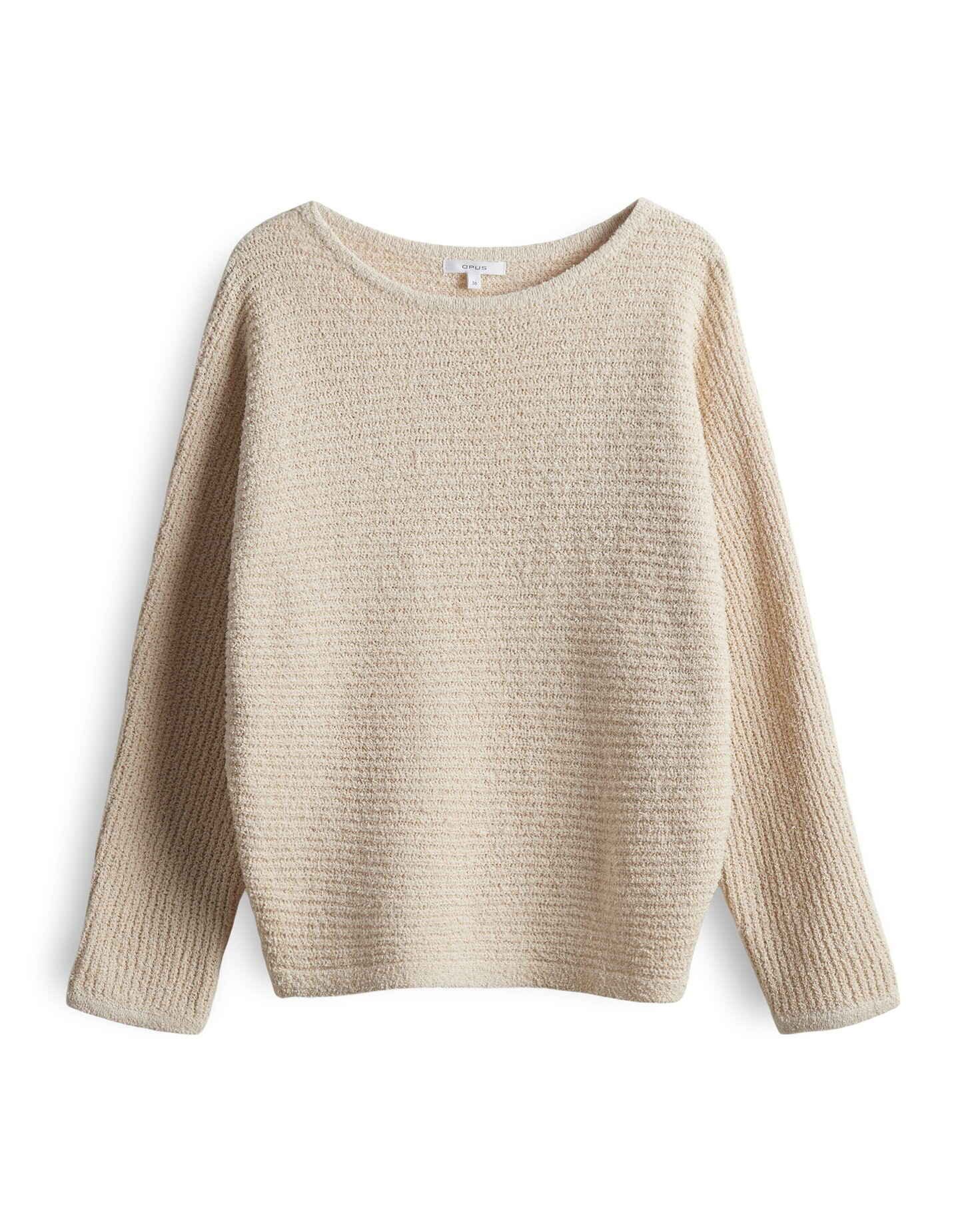 OPUS Strickpullover Pullover PURIANN Batwing Fit Regular aus Baumwolle günstig online kaufen