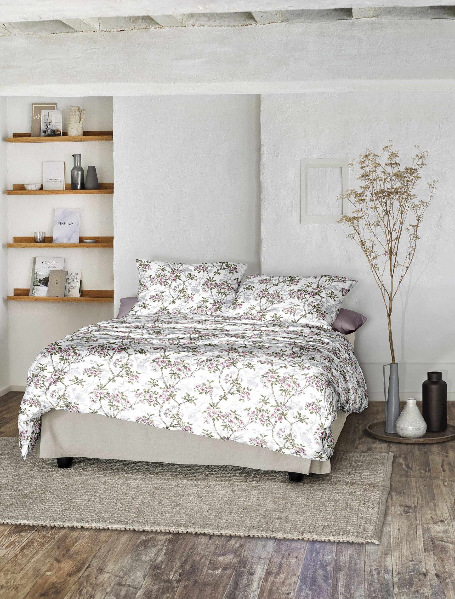 Irisette Bettwäsche Tokio 8537, Mako-Satin, 2 teilig, seidiger Glanz