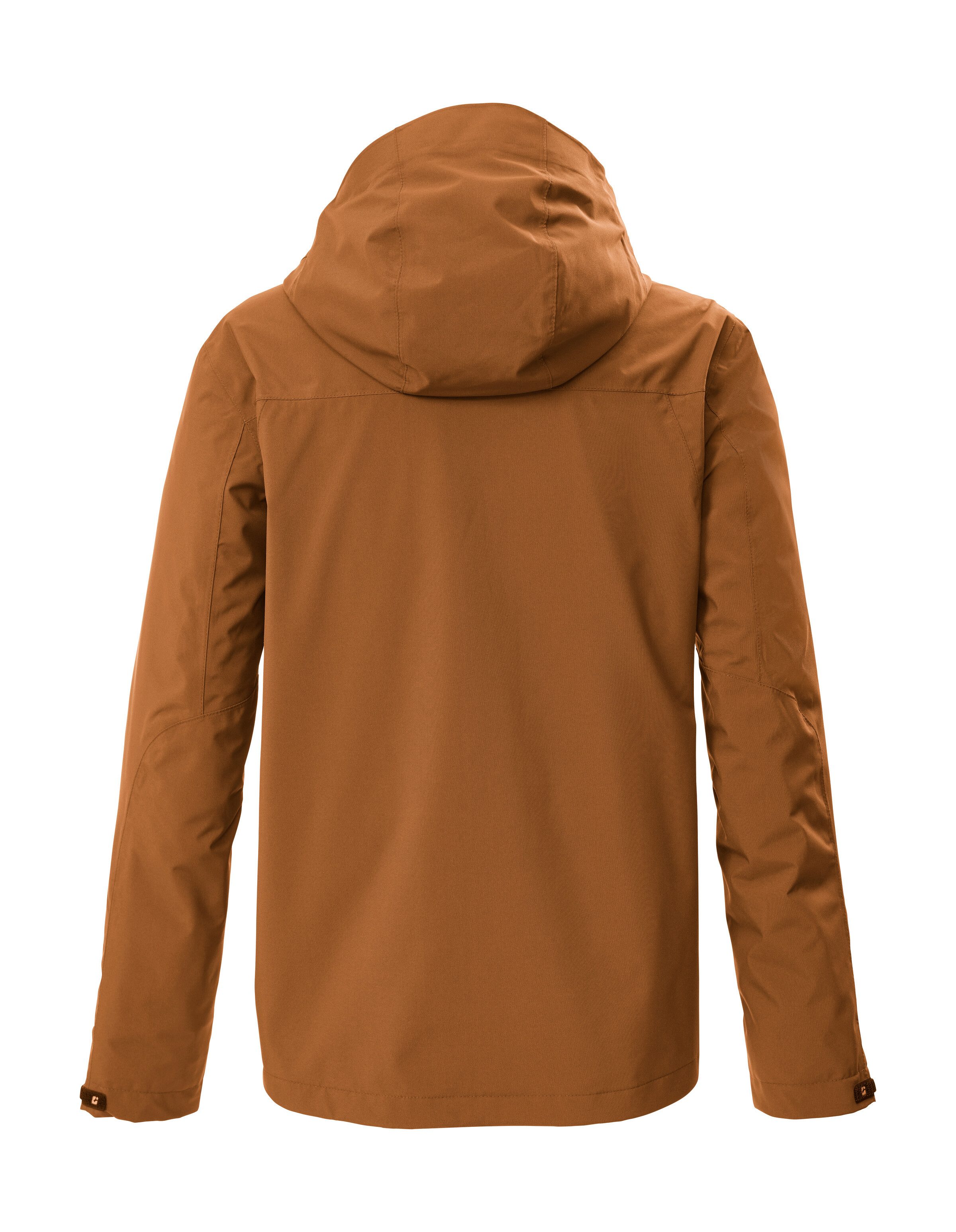 Killtec Funktionsjacke KOS 7 MN JCKT Leichte, wasserdichte Herrenjacke mit regulierbarer Kapuze