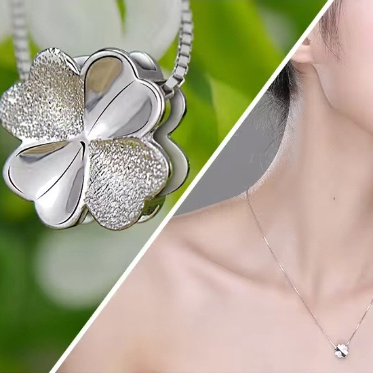 ELLAWIL Kette mit Anhänger Silberkette Damenkette günstig online kaufen