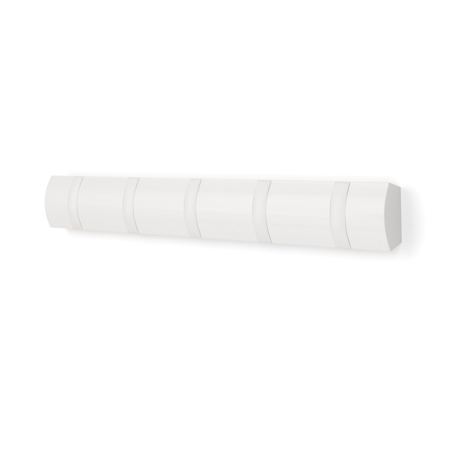 Umbra Garderobenleiste Flip 5 Hook weiss- weiss, Hakenleiste