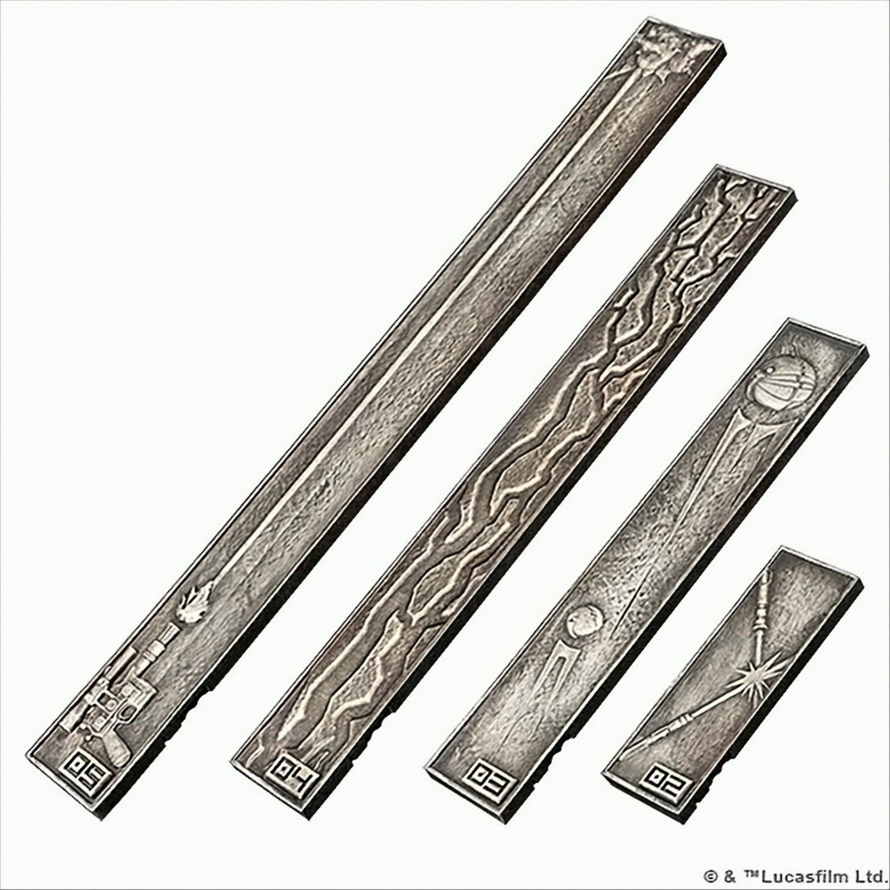 Asmodee Spiel Atomic Mass Games - Star Wars Shatterpoint - Measurement Tools