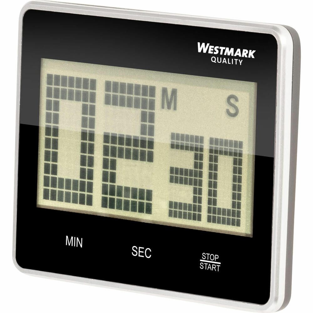 WESTMARK Küchentimer Digital, magnetisch, bis 99 Minuten, Kurzzeitmesser/Küchentimer digital. Langlebig, klangvoll