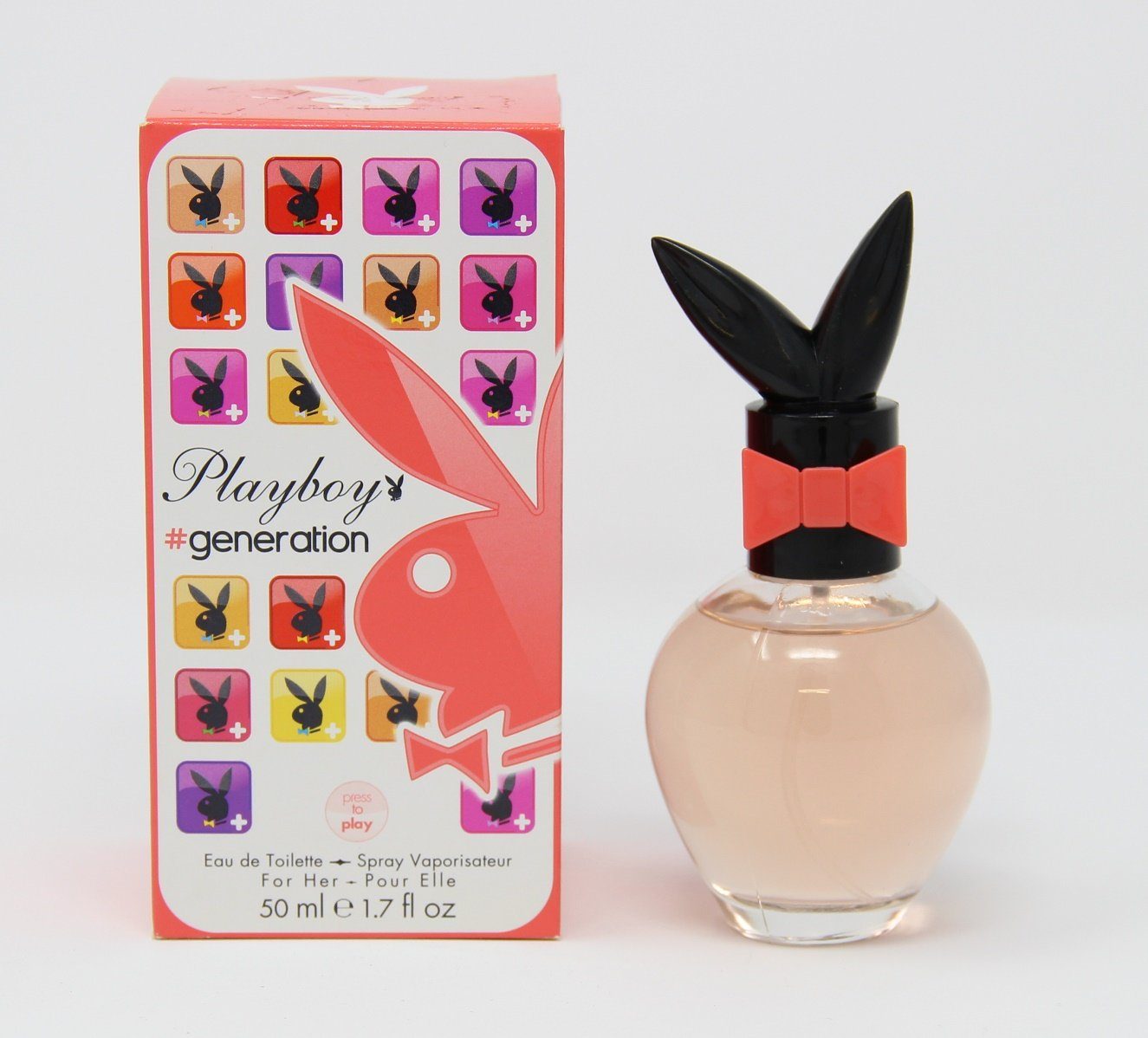 PLAYBOY Eau de Parfum Playboy Generation Pour Elle Her Eau De Toilette Spray 50ml | Eau de Parfum