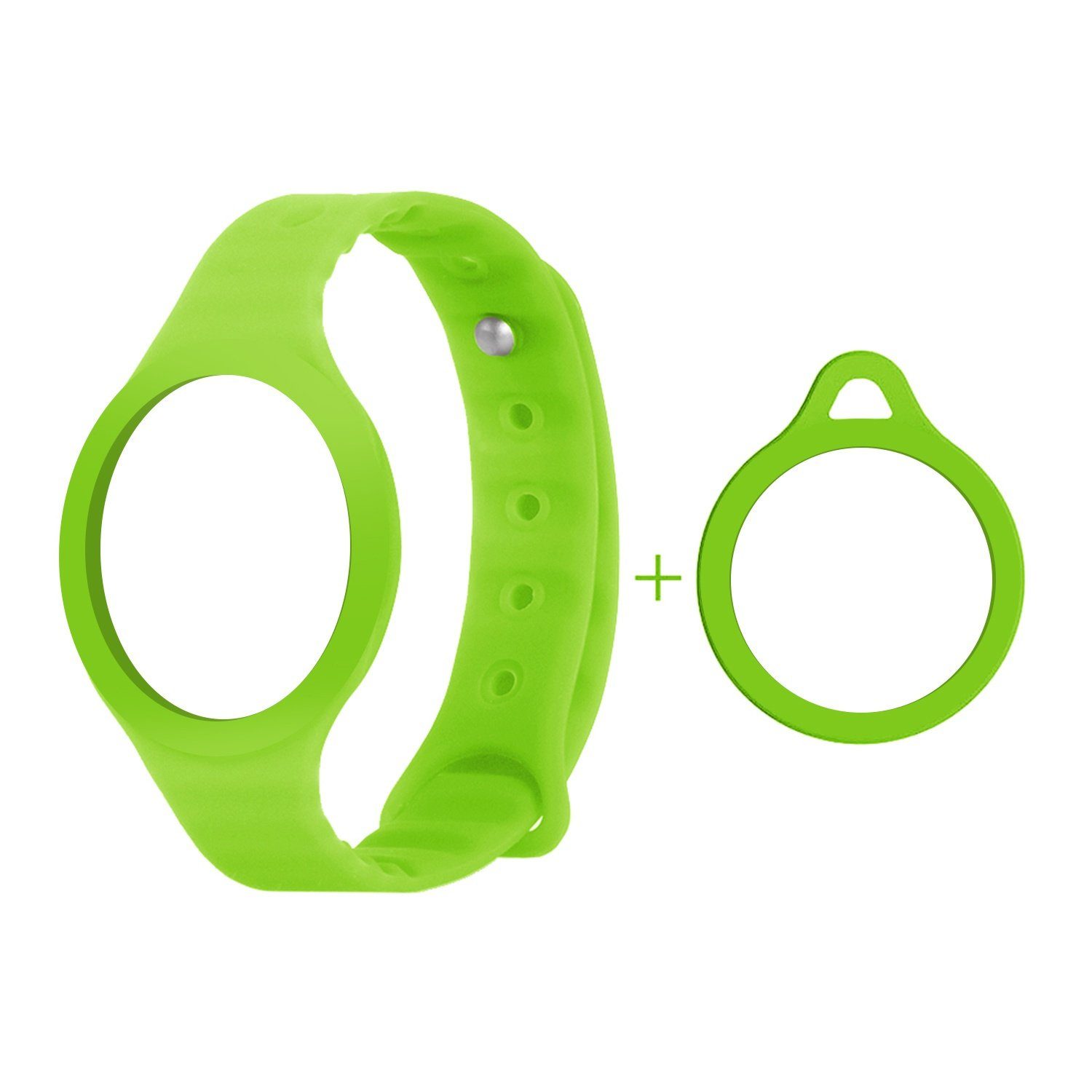 Promedix Wechselarmband PR-321, für das Smartband / Smartwatch von ProMedix; anpassbare Armbandlänge Grün