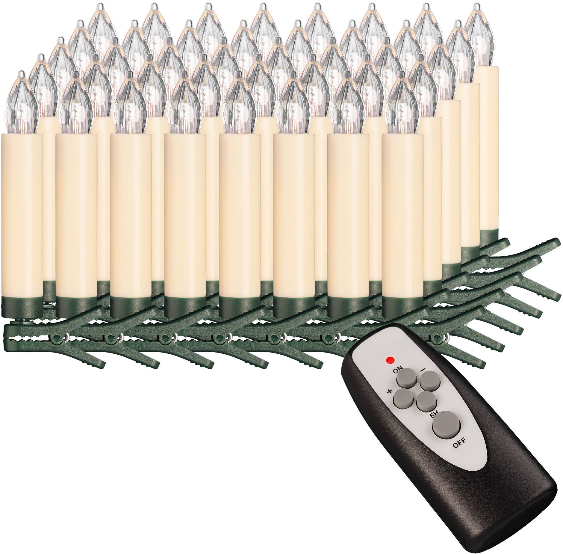 my home LED-Christbaumkerzen Weihnachtsdeko, Christbaumschmuck, 40-flammig, günstig online kaufen