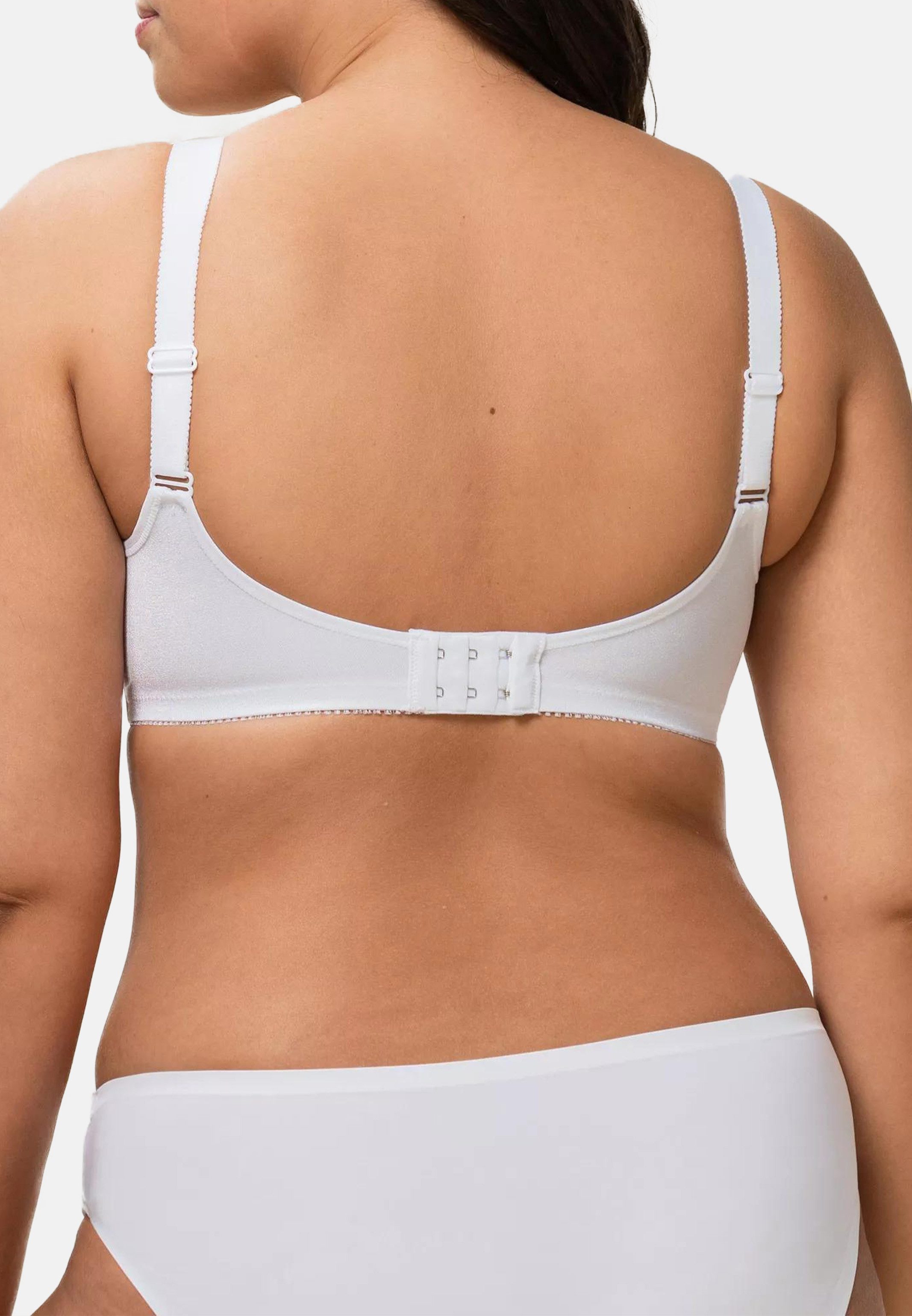 Triumph Bügelloser BH Doreen & Cotton 01 N (1-tlg) BH ohne Bügel - Blickdicht - Ohne Polsterung und ohne Bügel