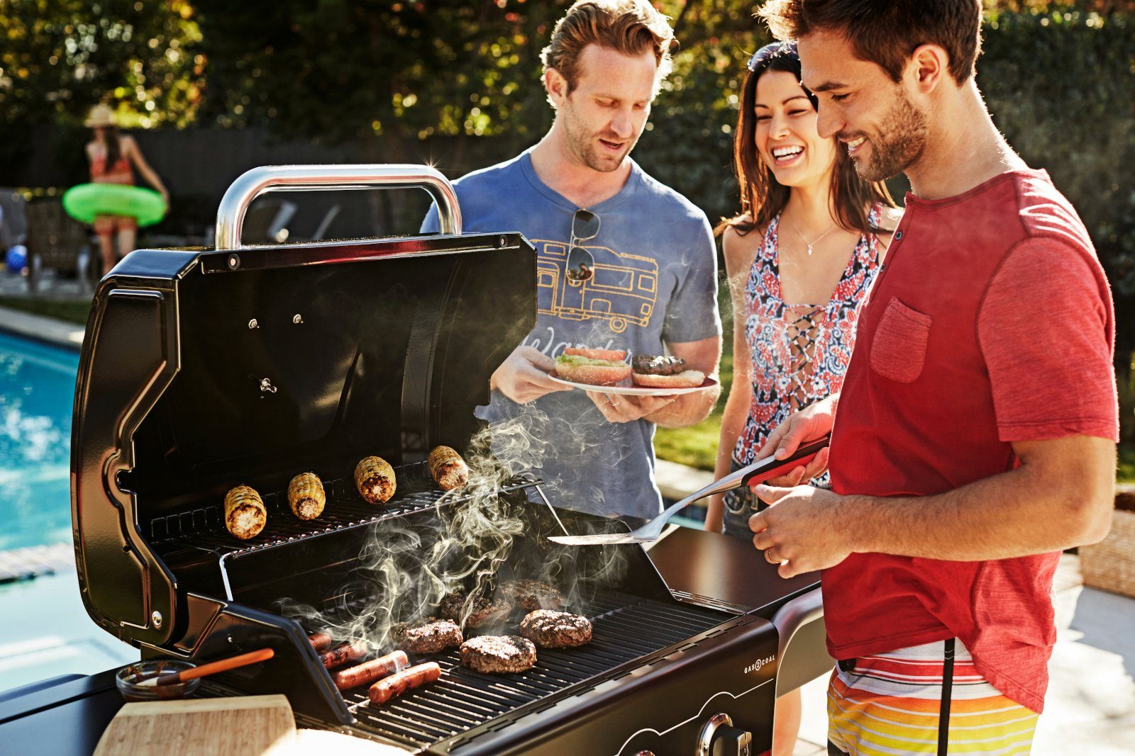 Char-Broil Kombigrill Hybridgrill Gas2Coal 330 Kohle und Gas