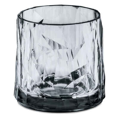 KOZIOL Glas Club Transparent Grey 250 ml, Kunststoff