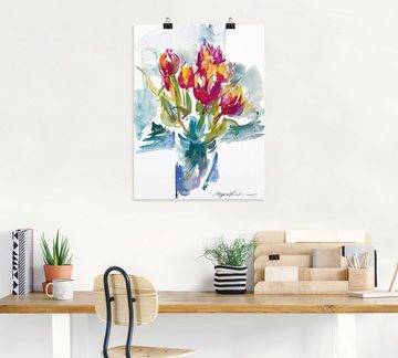 Artland Wandbild Blumenstrauß I, Blumen (1 St), als Leinwandbild, Poster in verschied. Größen