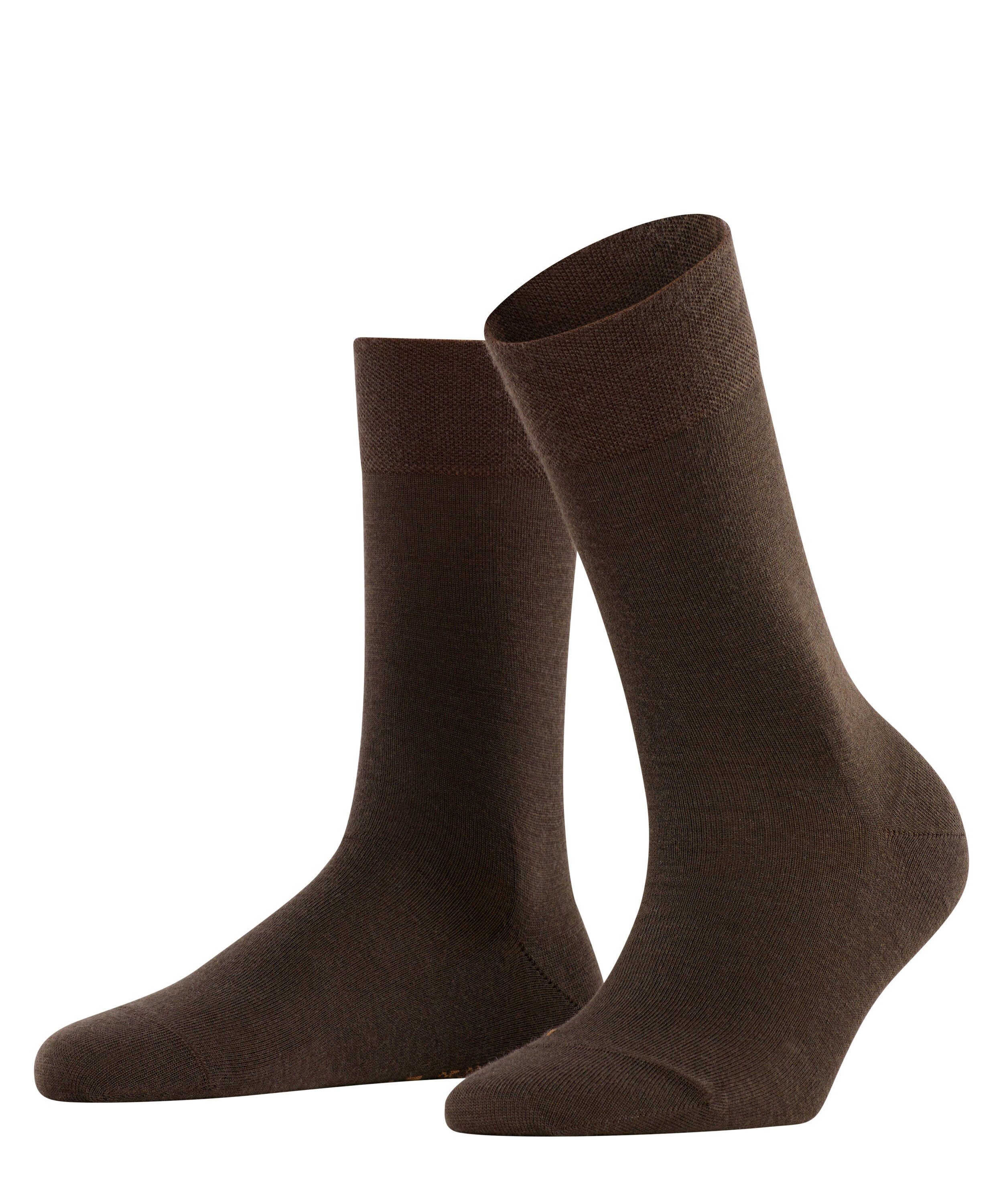 FALKE Socken Sensitive Berlin (1-Paar) dark brown (5230)