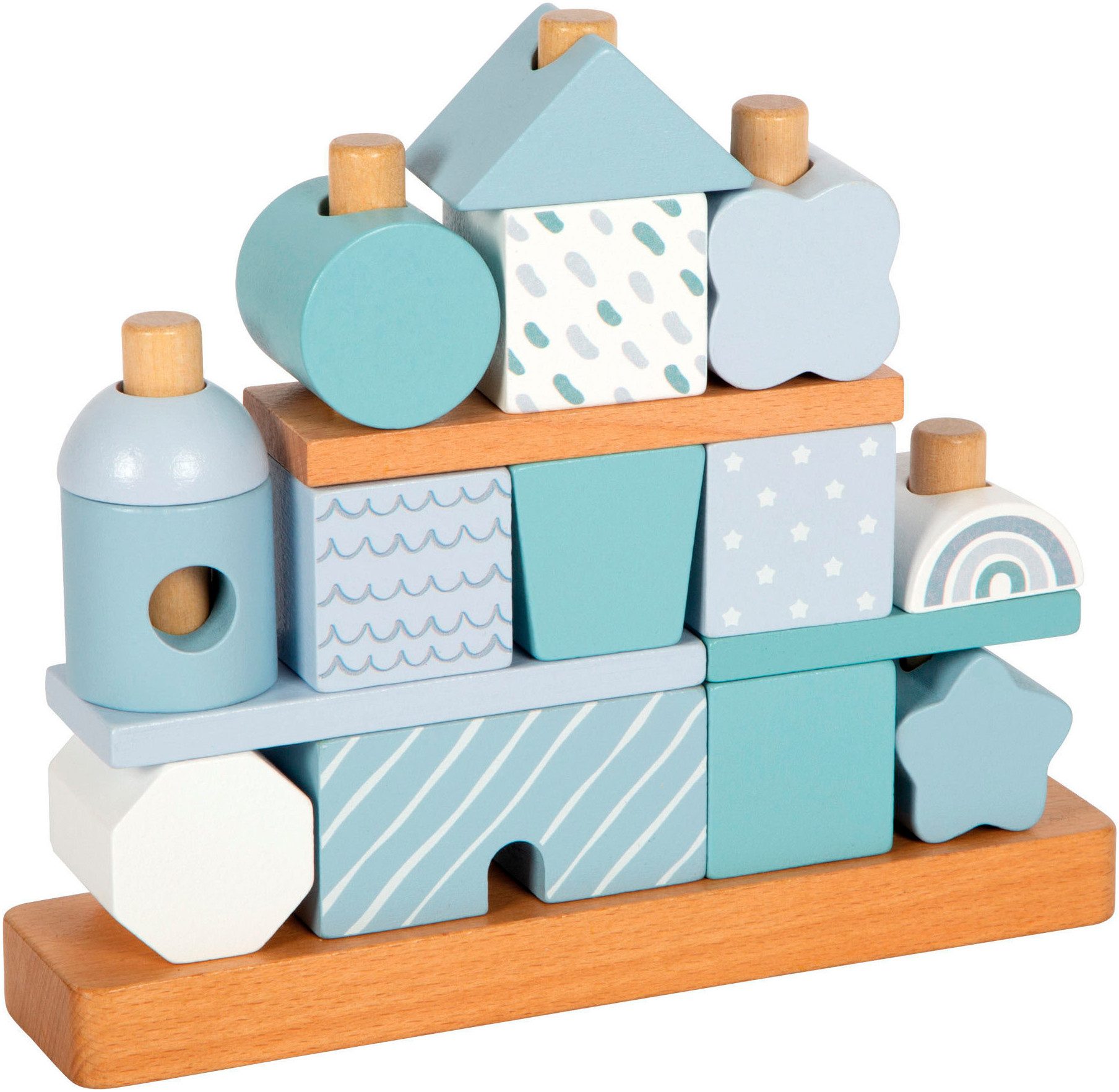 Small Foot Stapelspielzeug Stapelhaus