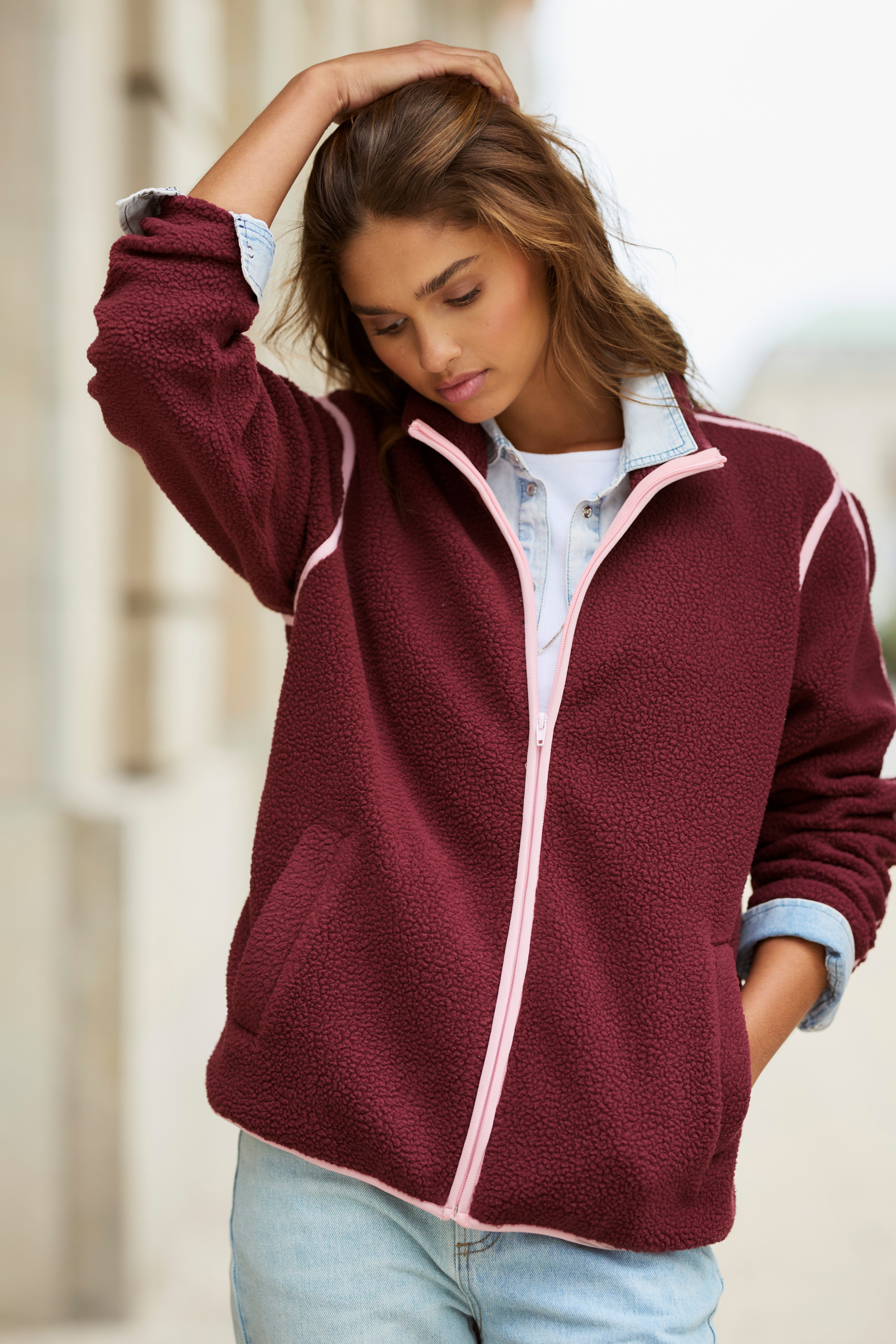 Buffalo Fleecejacke kuschelig und weich – Bild 3 von 5