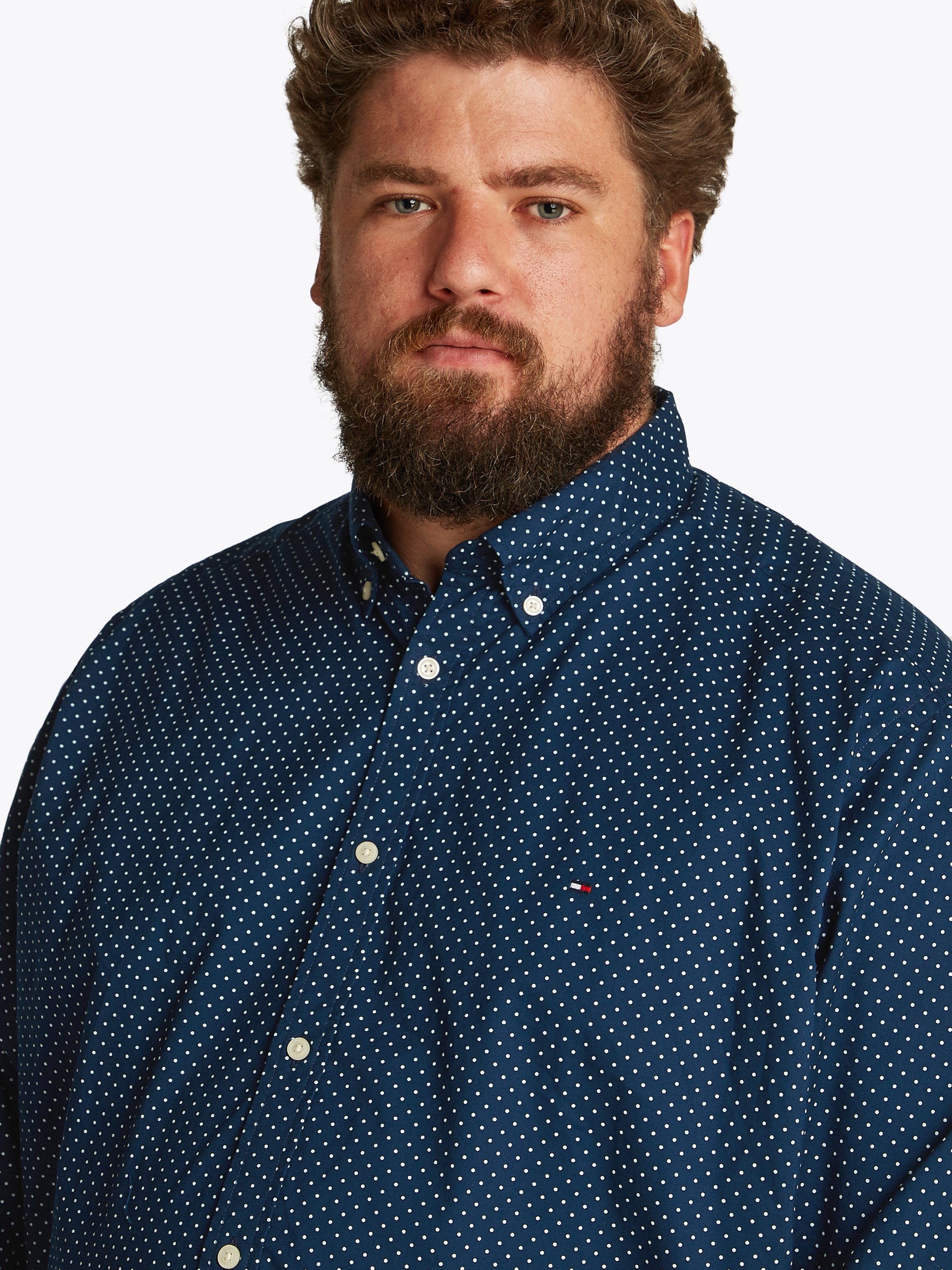 Tommy Hilfiger Big & Tall Langarmhemd günstig online kaufen