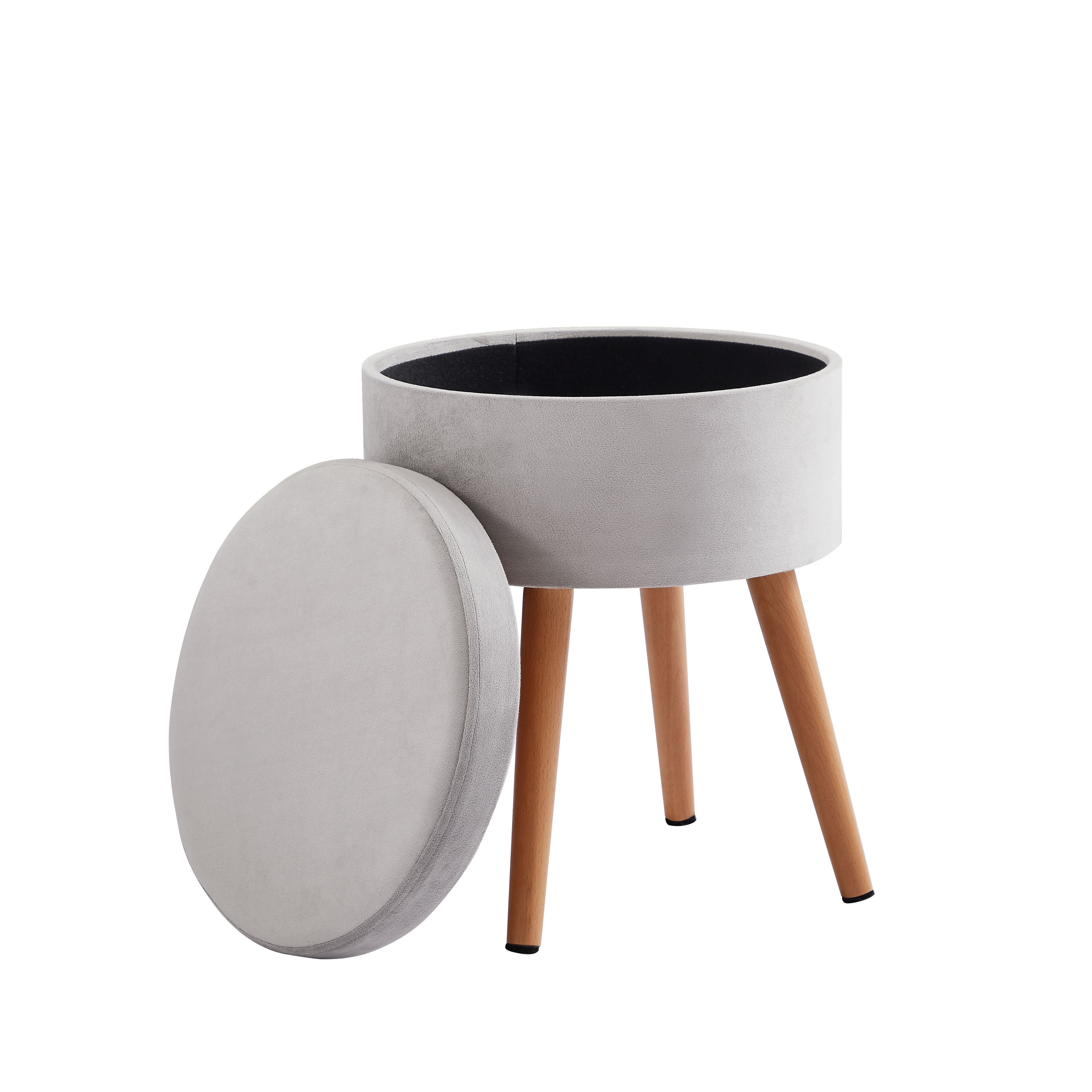 Zedelmaier Hocker Hocker schminktisch Fußhocker Schminkhocker Polsterhocker günstig online kaufen