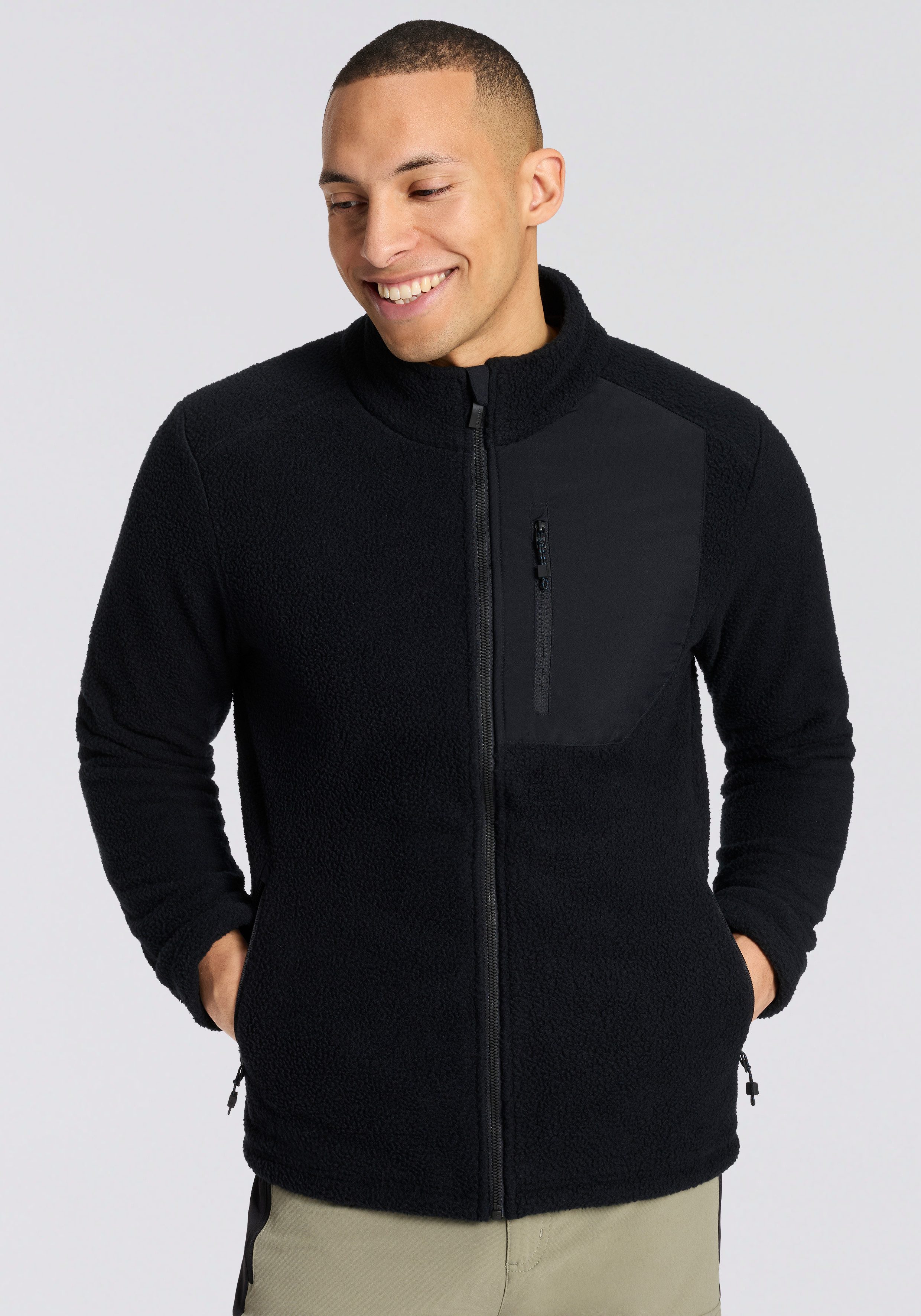 Killtec Outdoorjacke KOW 90 MN JCKT (1-St) mit verschweißten Nähten, mit verstellbarer und abnehmbarer Kapuze