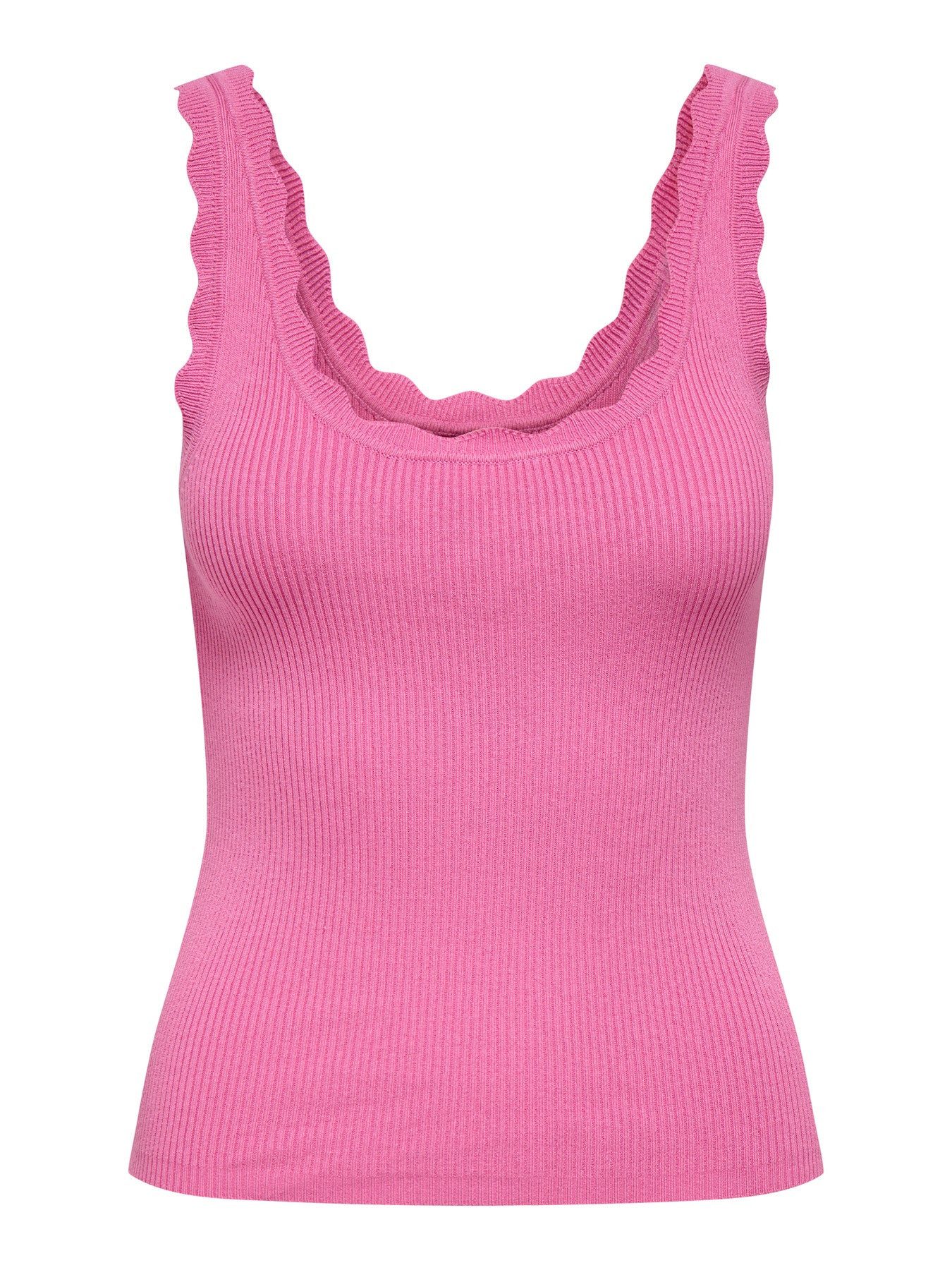 JDY Tanktop Nanna Scallop (1-tlg)