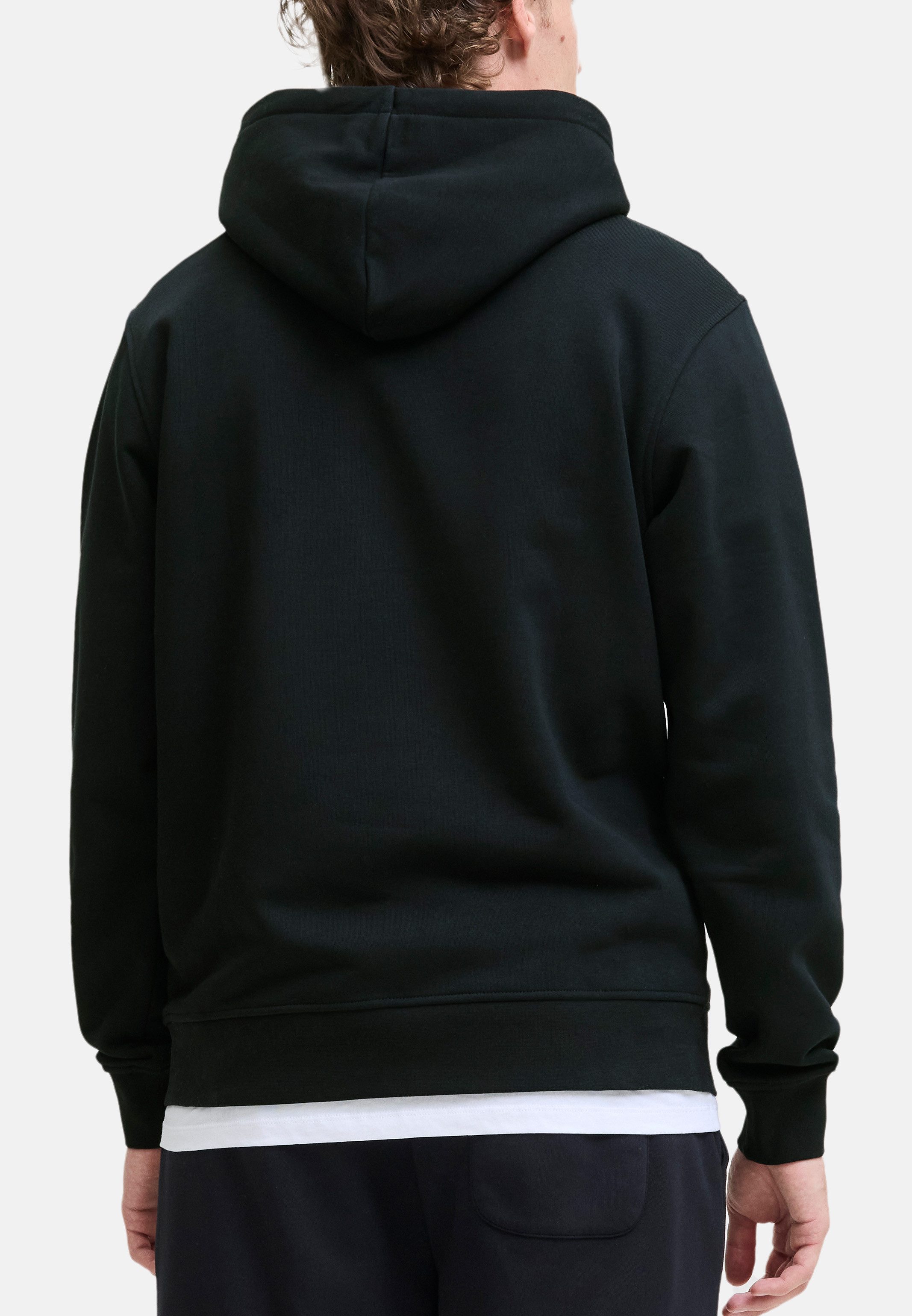 Jack & Jones Hoodie 2er Pack Soho (Spar-Set, 2-tlg) Sweatshirt - Baumwolle - Atmungsaktiv - Lockerer, bequemer Schnitt