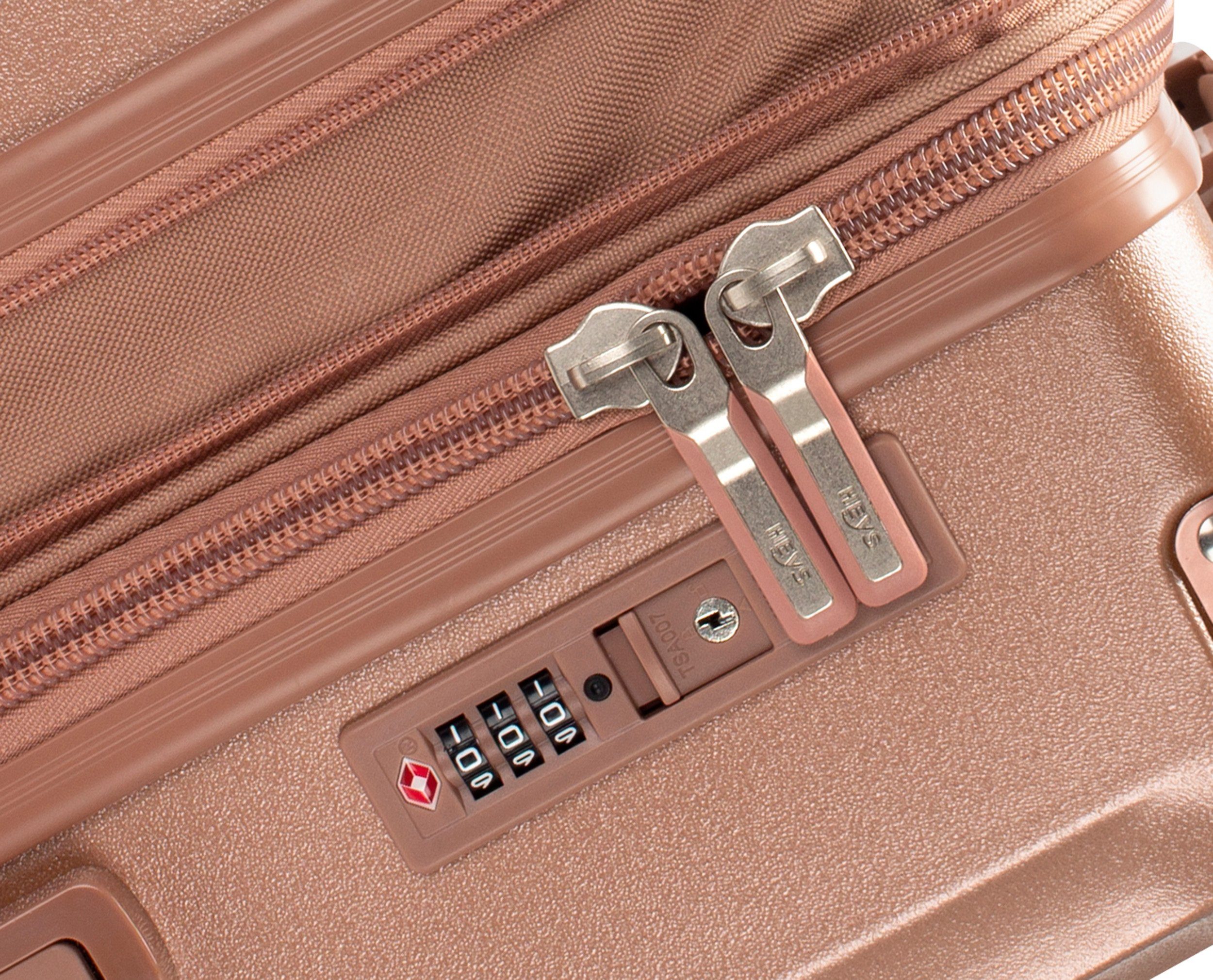 Heys Hartschalen-Trolley Luxe, in verschiedenen Farben und Größen, 4 Rollen, Heys Hartschalen-Koffer Volumenerweiterung