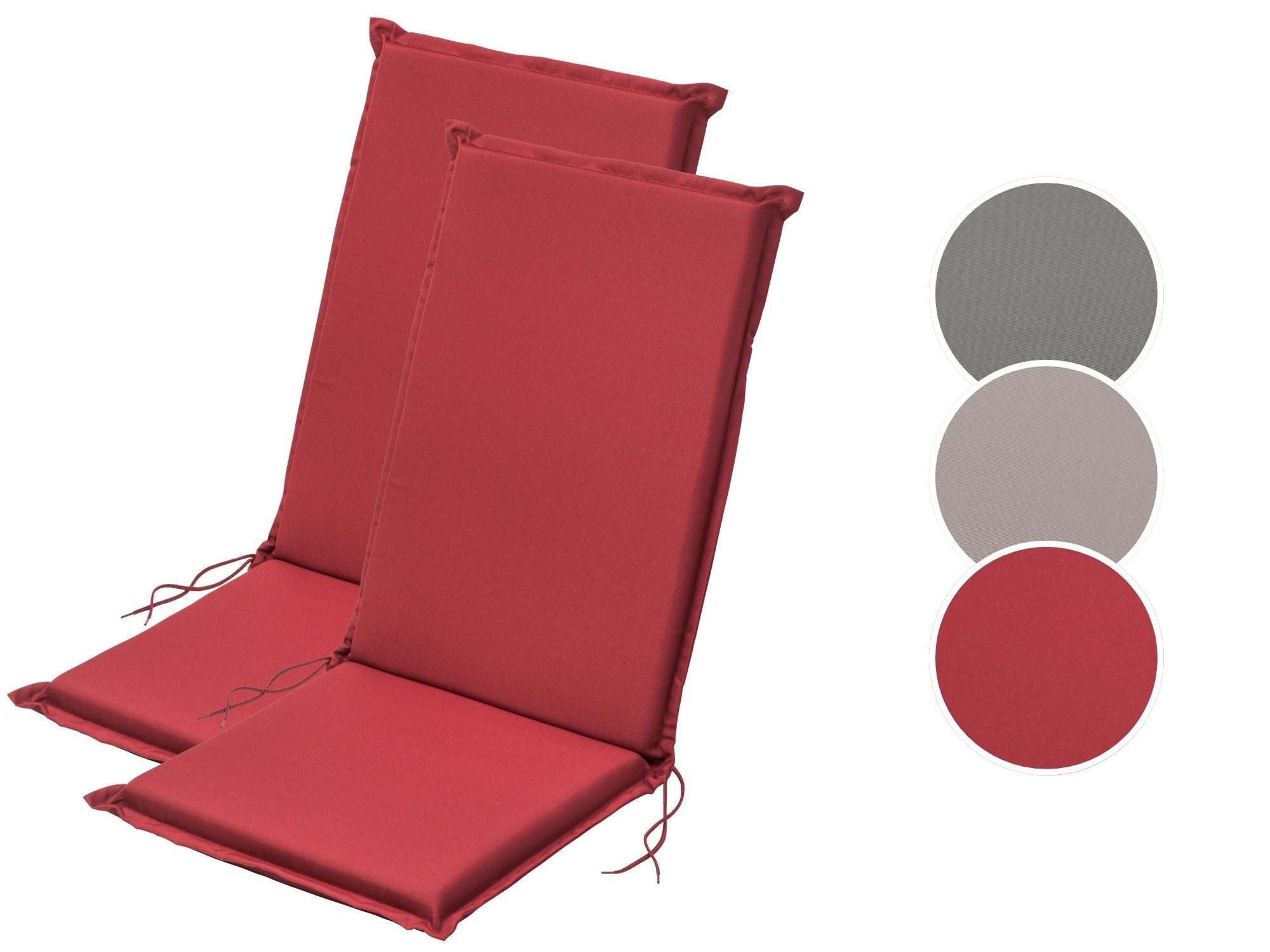 XDREAM Hochlehnerauflage 2er Set Gartenstuhlauflagen für günstig online kaufen