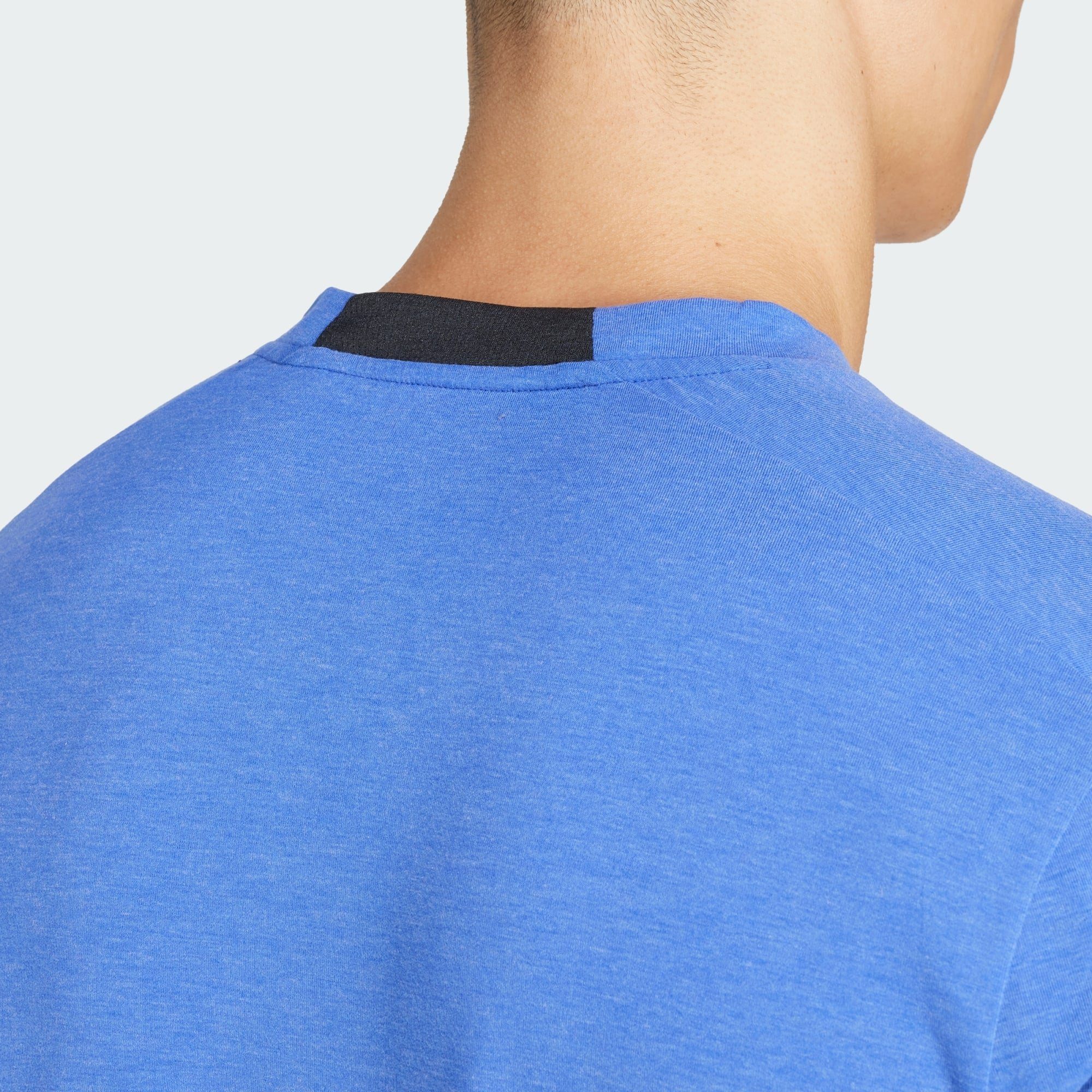 T-SHIRT Funktionsshirt FOR Lucid WORKOUT Blue Performance TRAINING Semi DESIGNED adidas