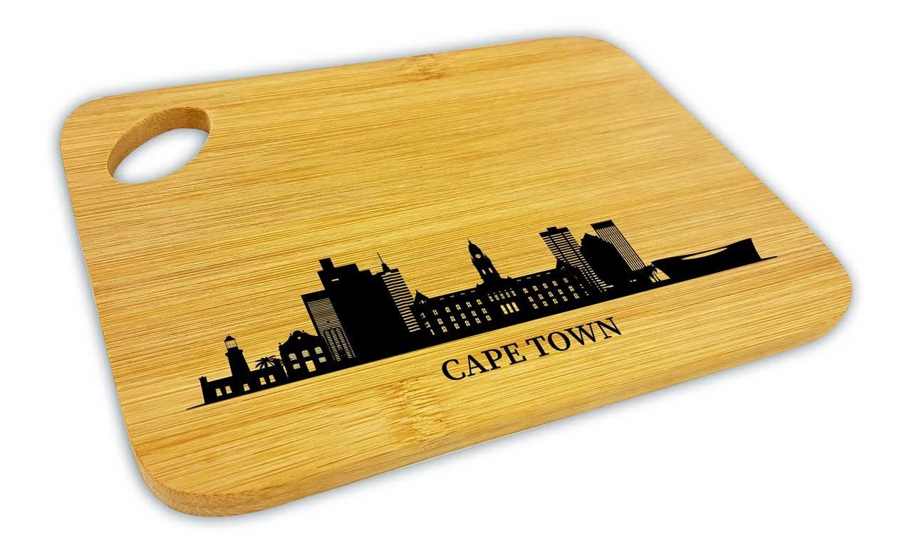 / Kapstadt Bambus die Cape Town, Frühstücksbrett Stadtmeister Skyline