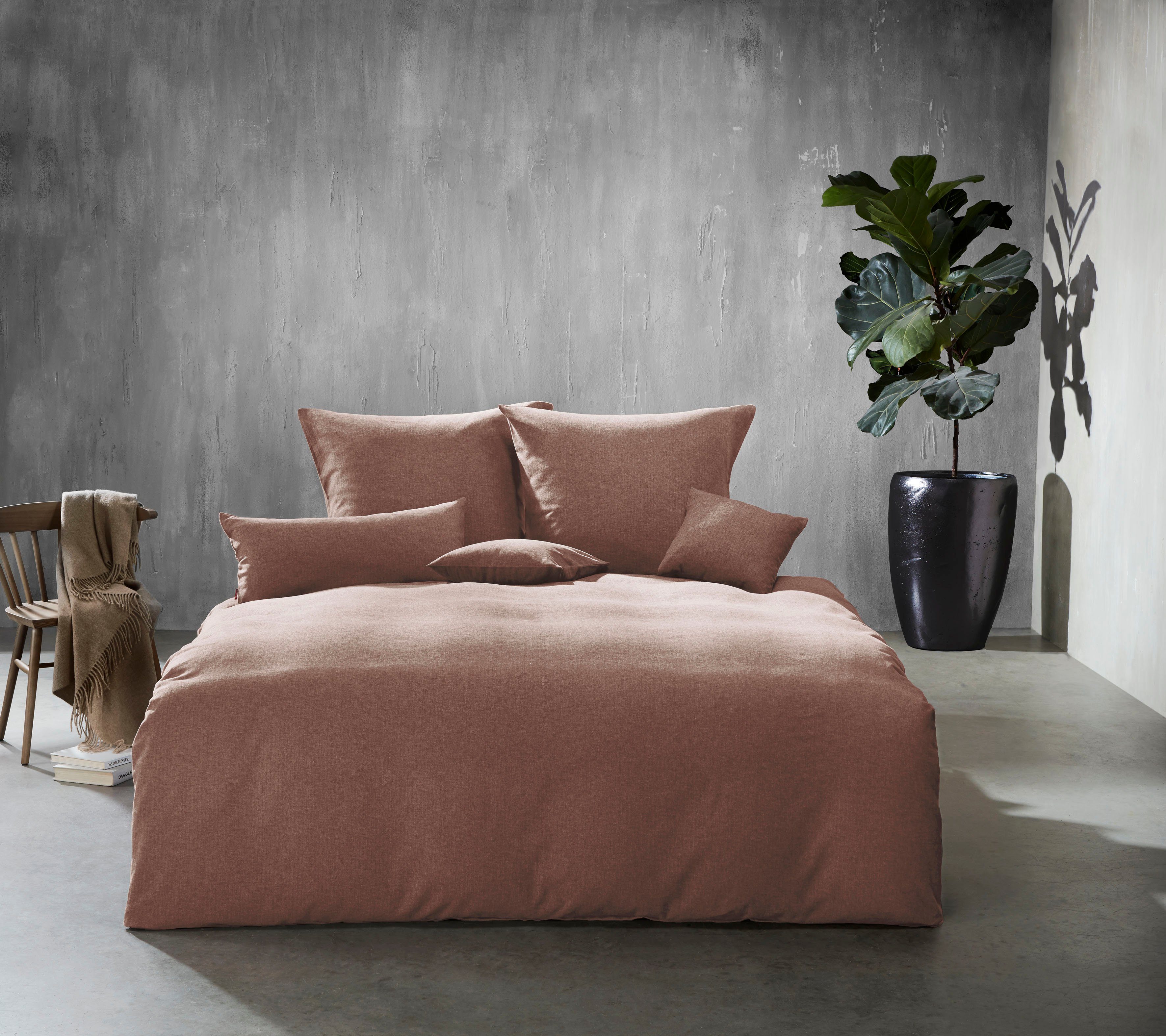 fleuresse Bettwäsche Lech 3089, Flanell, 2 günstig online kaufen