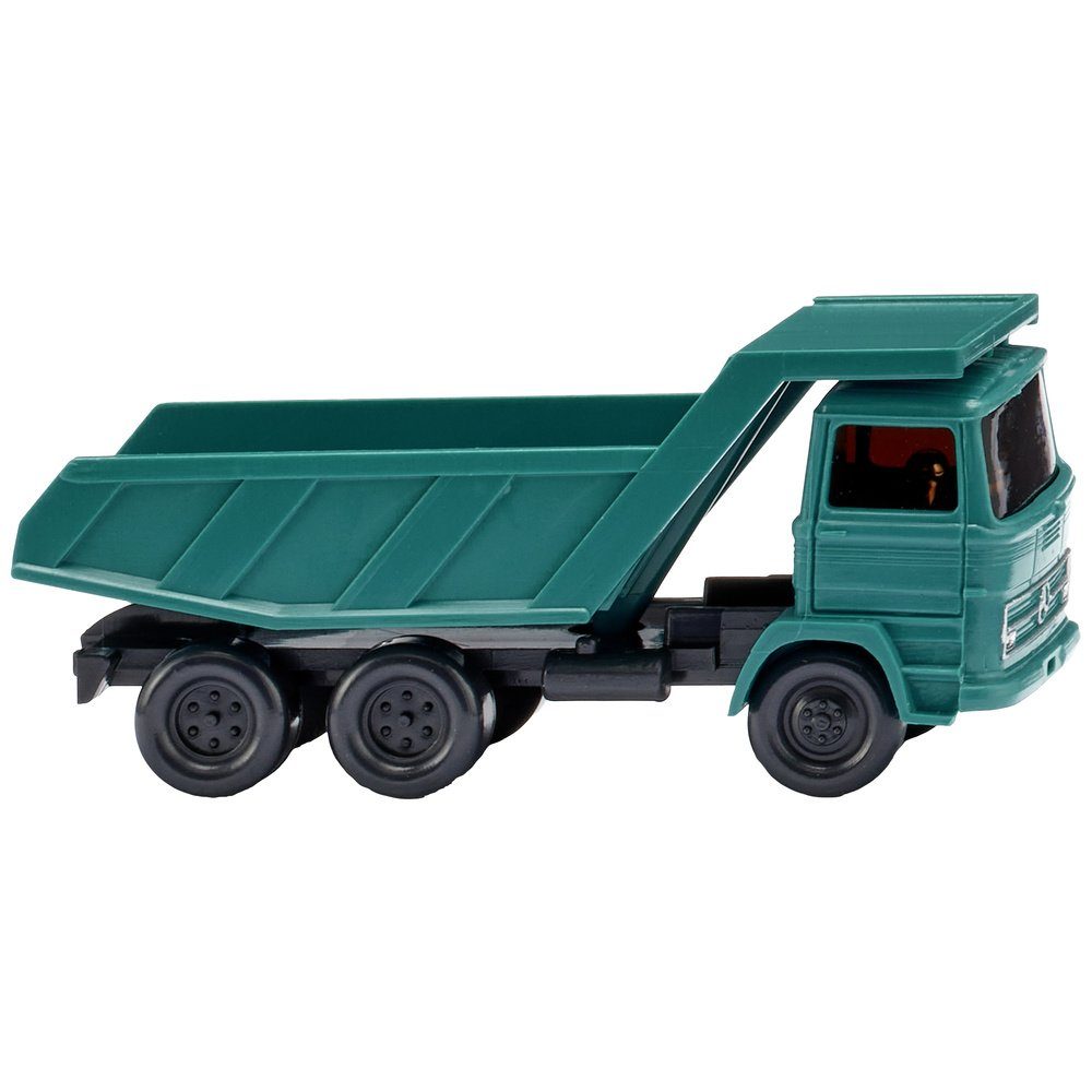 Modelleisenbahn-Straße Wiking 094509 N LKW Modell Mercedes Benz Muldenkipper, wasserblau