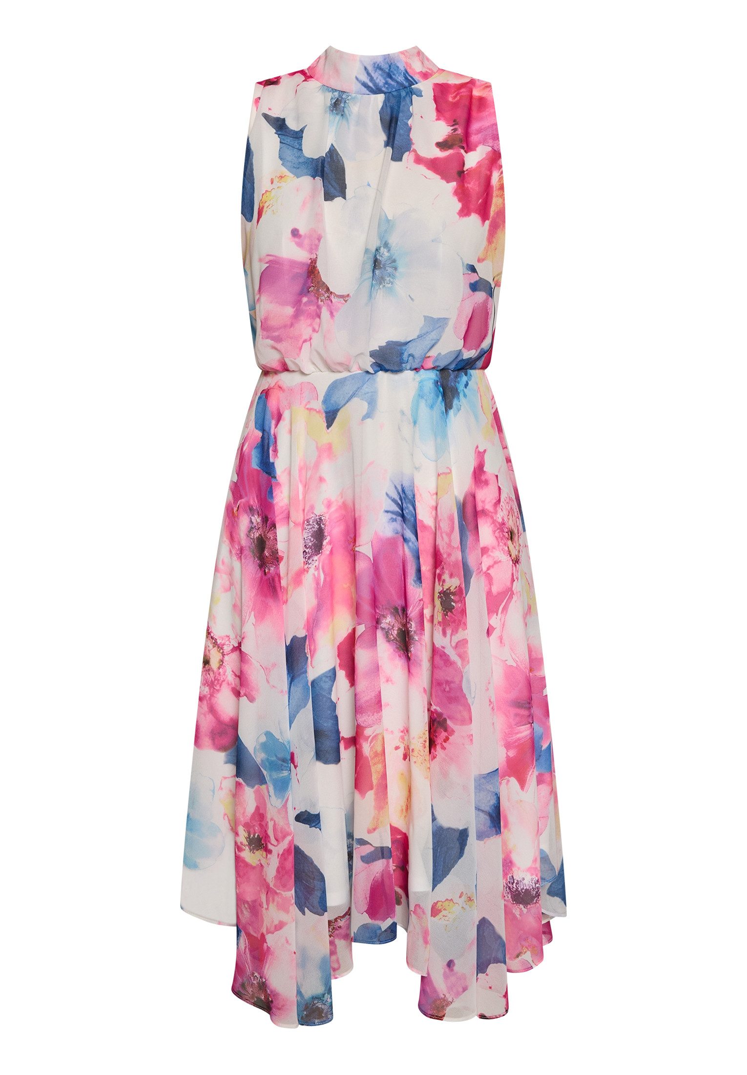 Vera Mont Chiffonkleid Damen ohne Arm