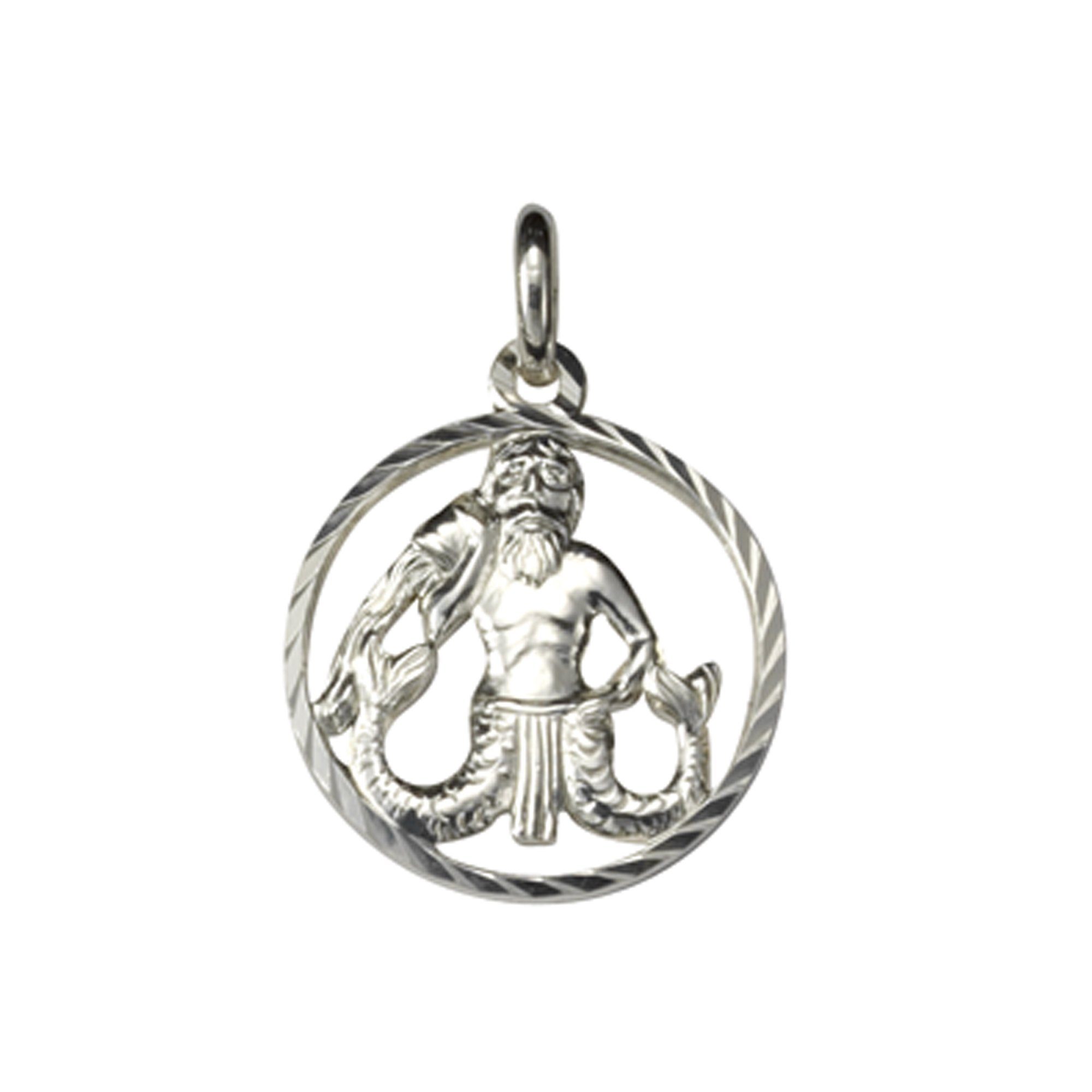 Vivance Kettenanhänger 925/- Sterling Silber Sternzeichen Wassermann günstig online kaufen