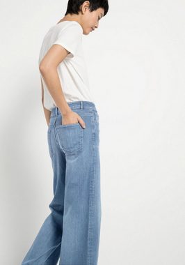 Hessnatur 5-Pocket-Jeans Wide Leg aus Bio-Denim (1-tlg)