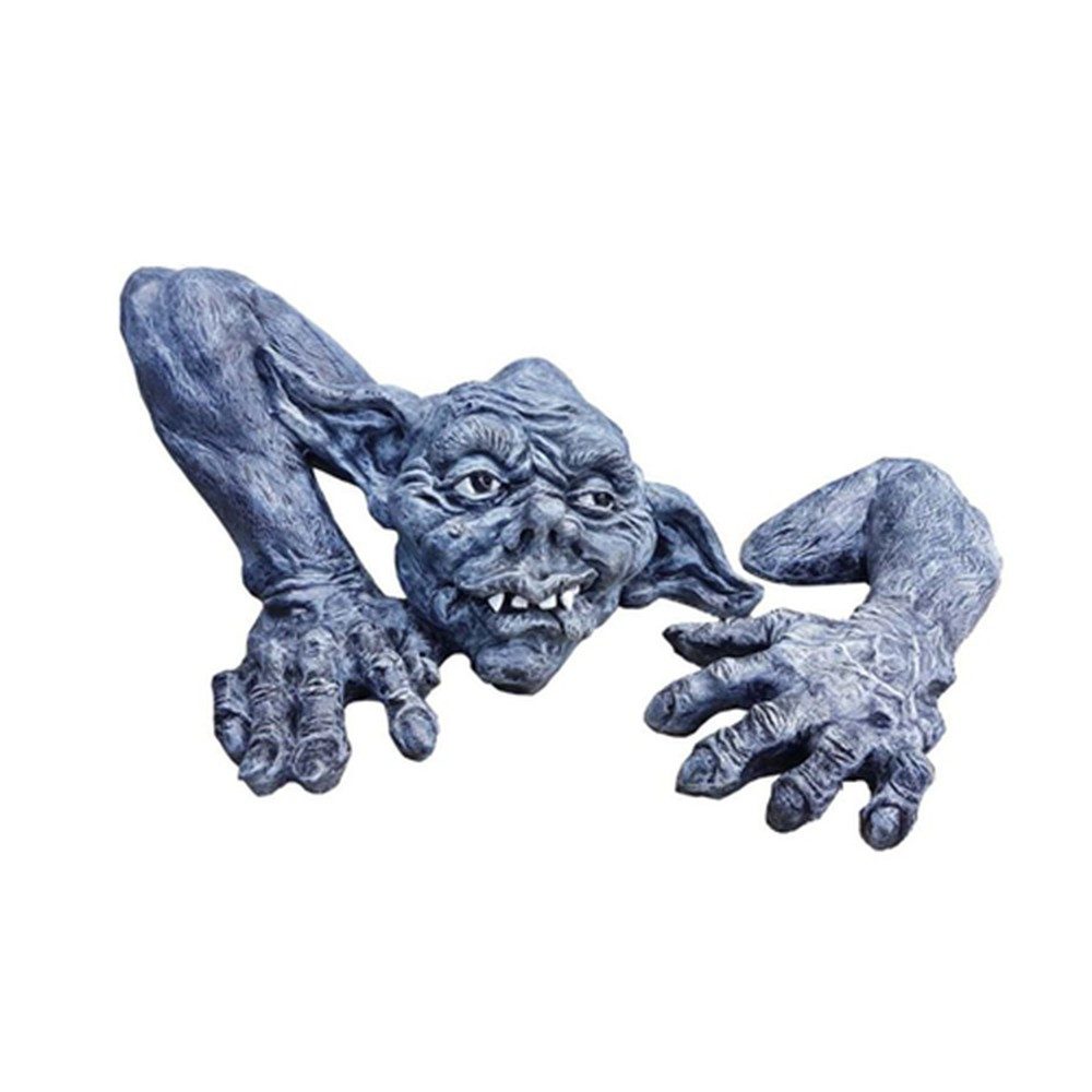 JVmoebel Dekofigur Elegante Skulptur aus Polyresin in Antik-Optik, Made in Europa