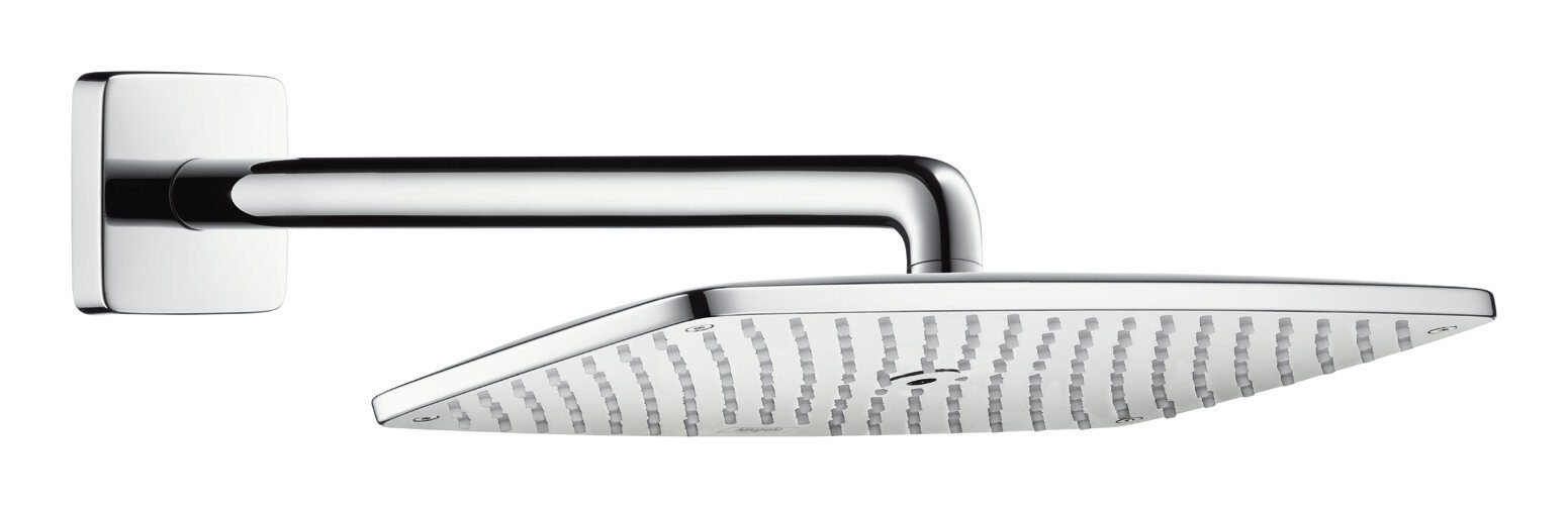 hansgrohe Kopfbrause Raindance E 360, 1jet EcoSmart mit Brausearm - Chrom