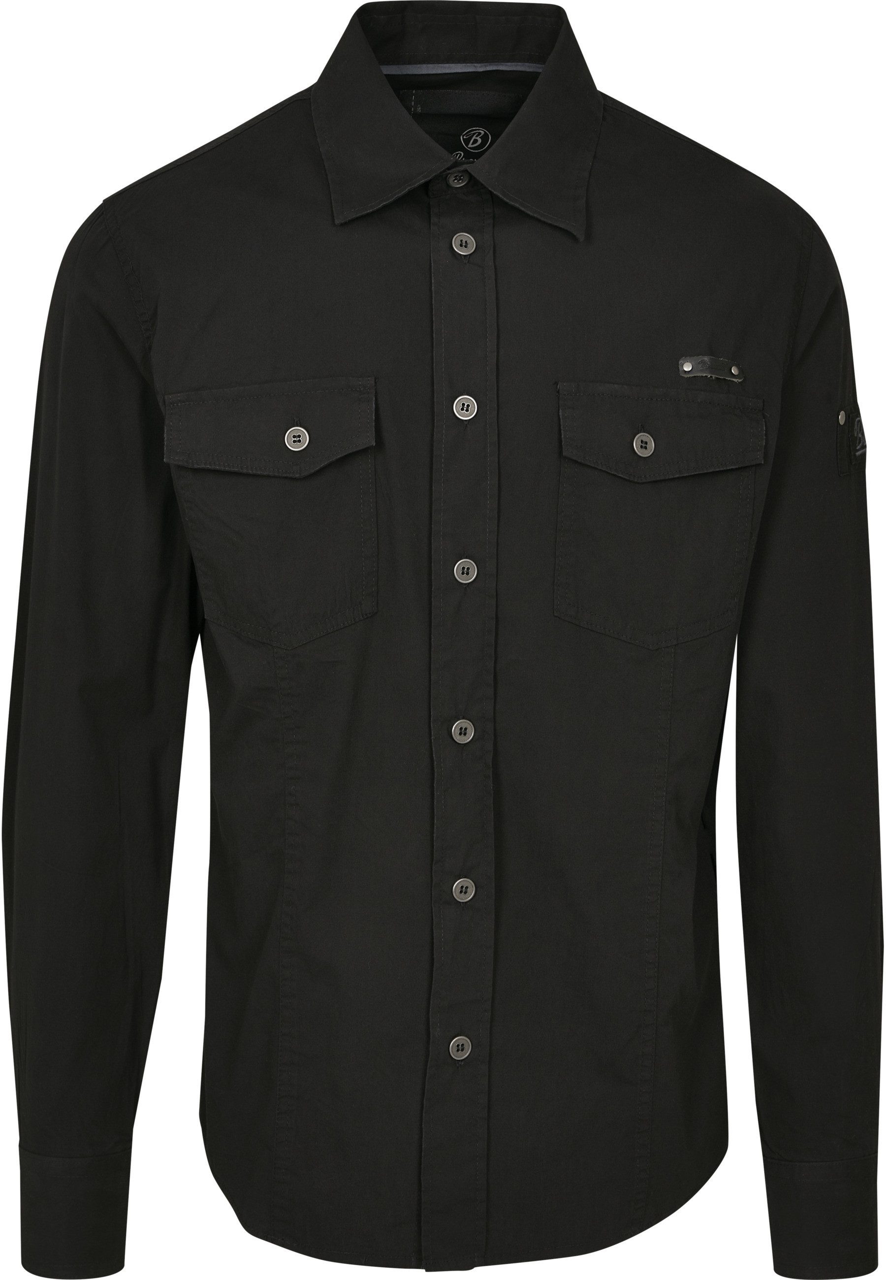 Brandit Langarmhemd Brandit Herren Slim Worker Shirt (1-tlg)