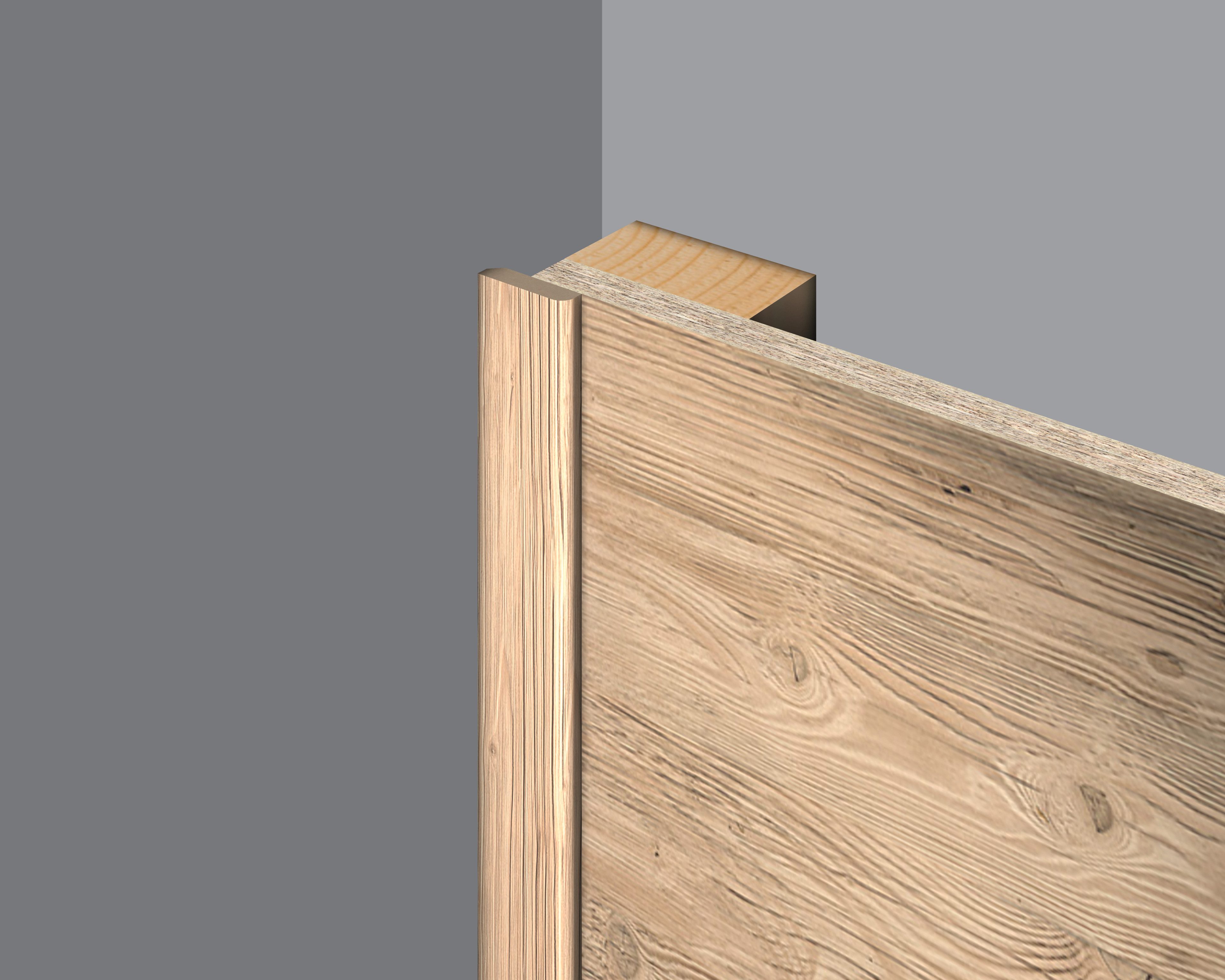 EGGER Abschlussleiste Abdeckleiste Decowall AL006 Namur Fichte hell, Kleben günstig online kaufen