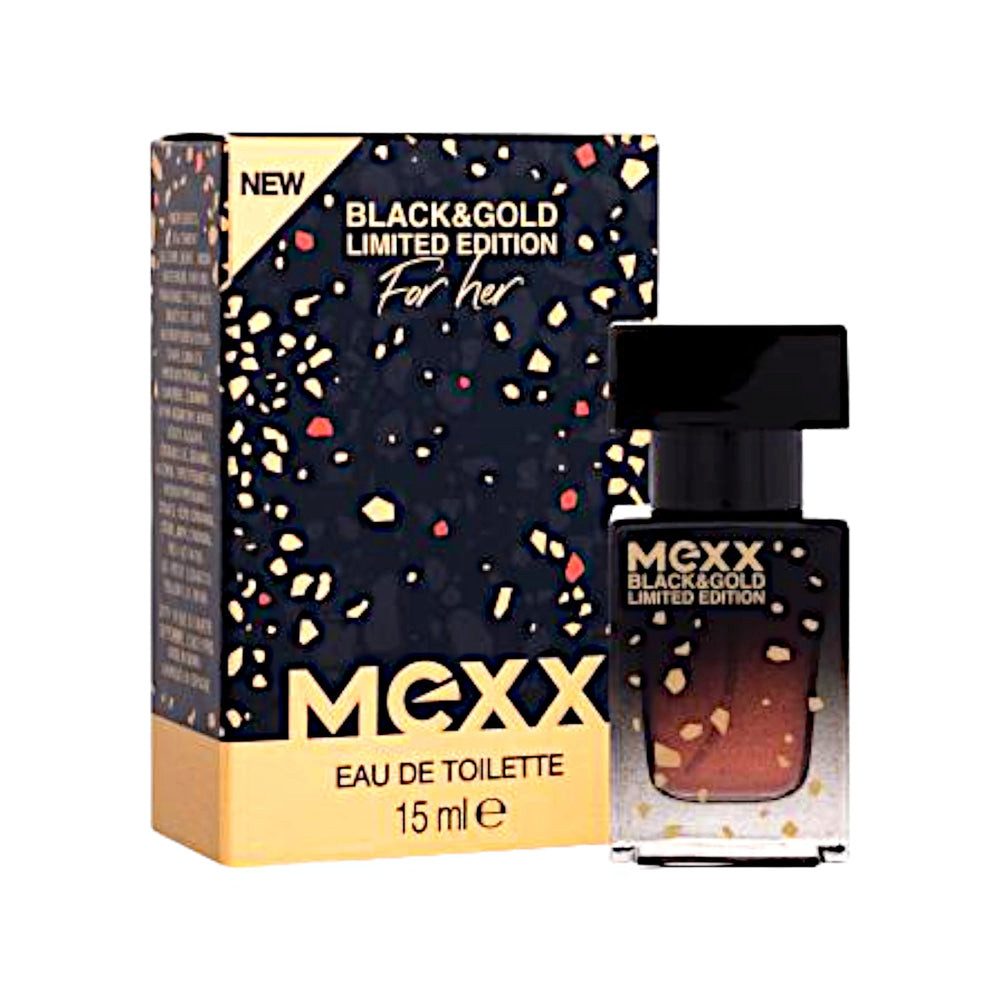 Mexx Туалетна вода Mexx Black & Gold Limited Edition Woman Туалетна вода 15ml