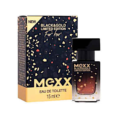 Mexx Eau de Toilette Mexx Black & Gold Limited Edition Woman Eau de Toilette 15ml
