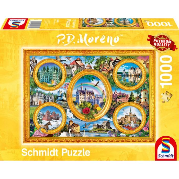 Schmidt Spiele Puzzle Puzzles 501 bis 1000 Teile SCHMIDT-59901 Puzzleteile