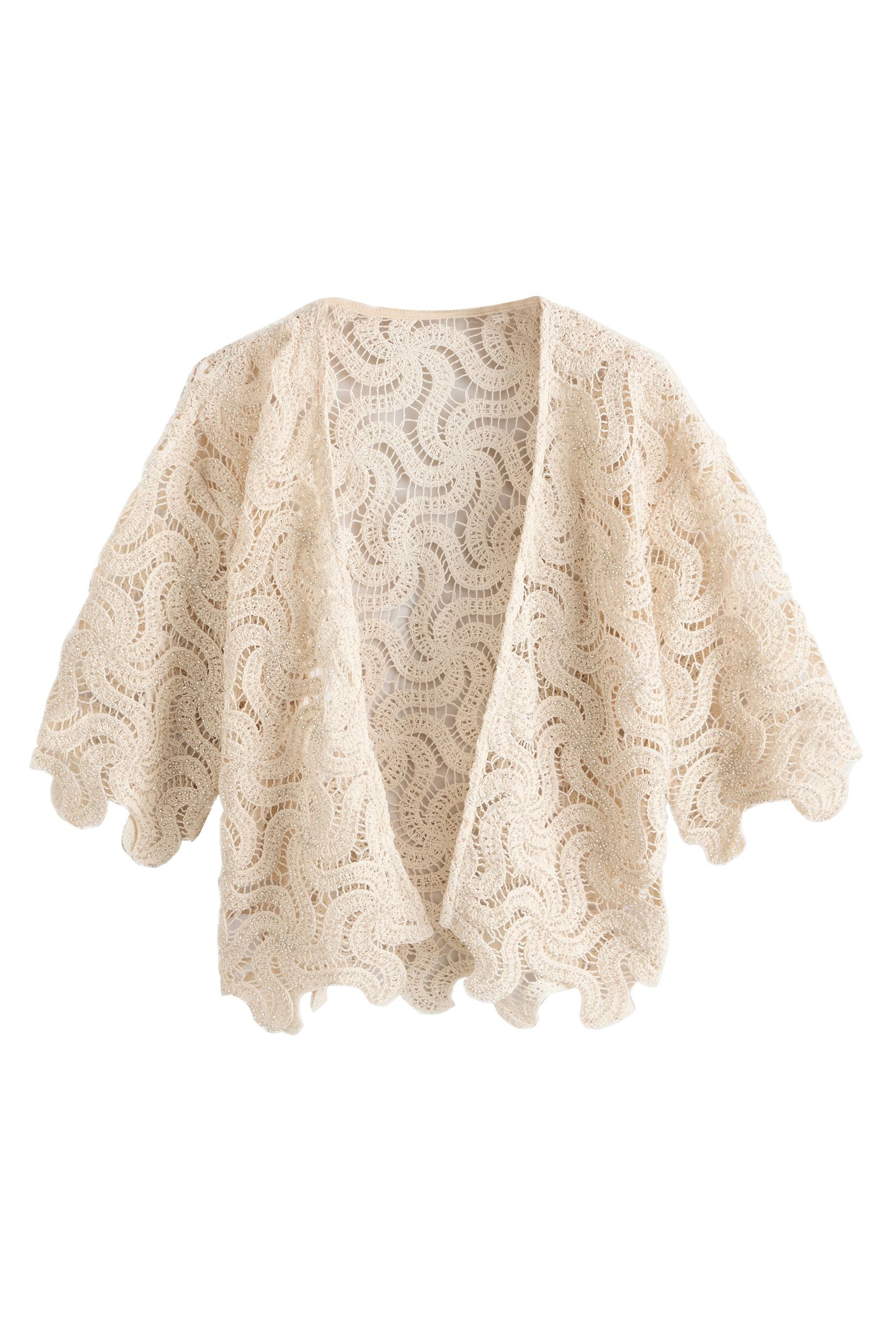 Next Jackenblazer Gehälter Cover-up mit Verzierung (1-tlg)