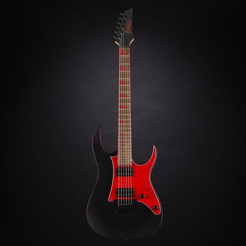 Ibanez E-Gitarre, Gio GRG131DX-BKF Black Flat, Gio GRG131DX-BKF Black Flat - E-Gitarre