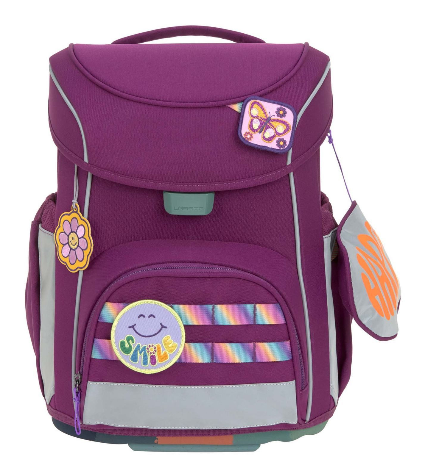 LÄSSIG Schulranzen School Set Slim 7-teilig (Set, 6-tlg)