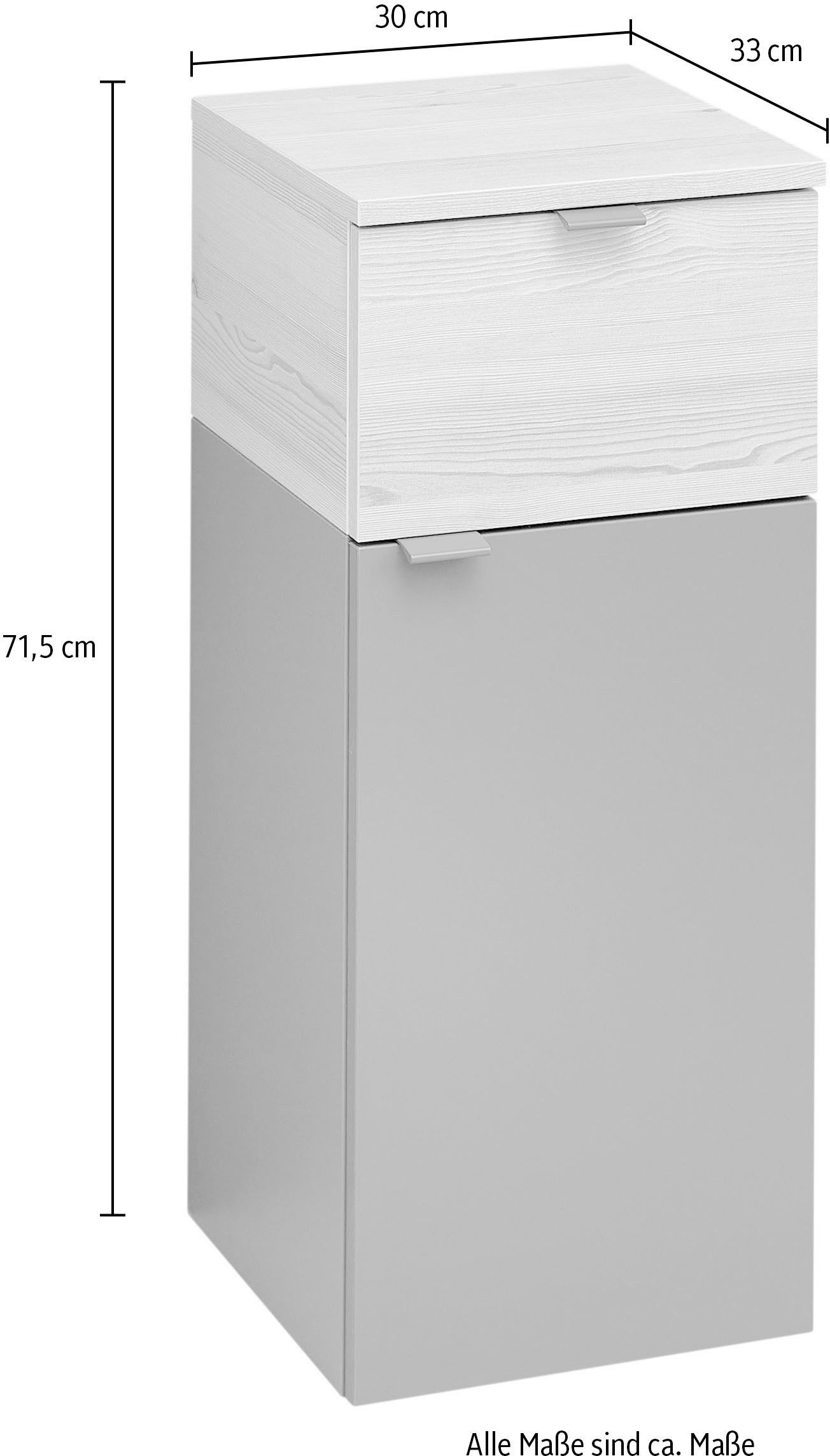 Saphir Badmöbel-Set Quickset 394, (Komplett-Set, 6-St)