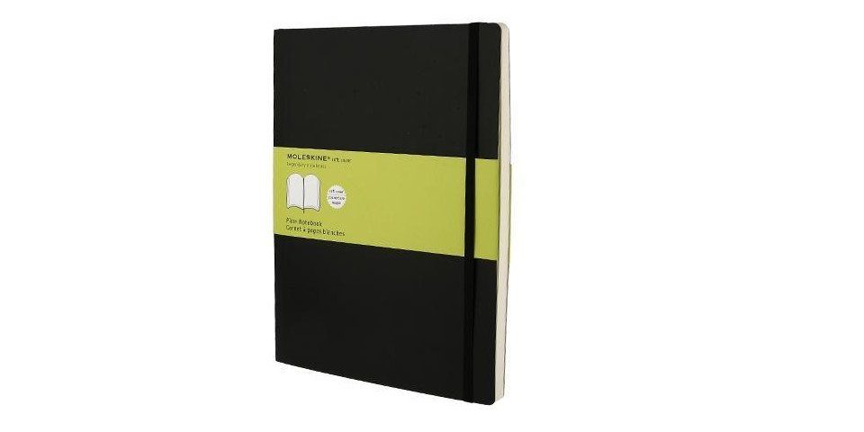 MOLESKINE Notizbuch Moleskine soft, Extra Large Size, Plain Notebook