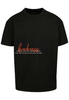 F4NT4STIC T-Shirt kindness OVERSIZE TEE Print