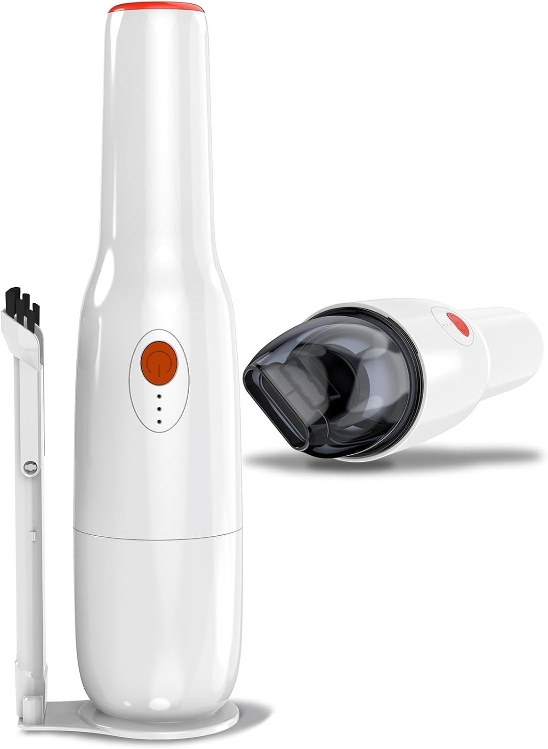 Vivitar Akku-Handstaubsauger mit 6200 Pa Saugkraft, USB-C-Aufladung und waschbarem HEPA-Filter, 70 W, Tragbarer Mini-Akku-Staubsauger für Auto, Zuhause 2-in-1-Fugendüse