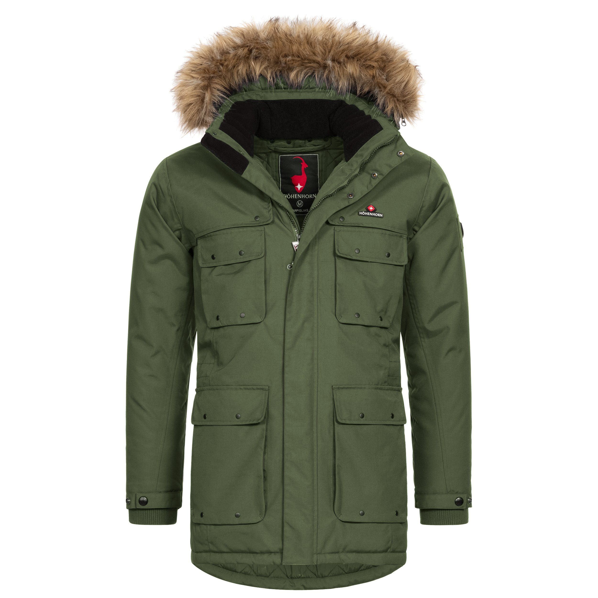 Höhenhorn Winterjacke Arpiglias Herren Winter Jacke Parka Parker mit Kunstf günstig online kaufen
