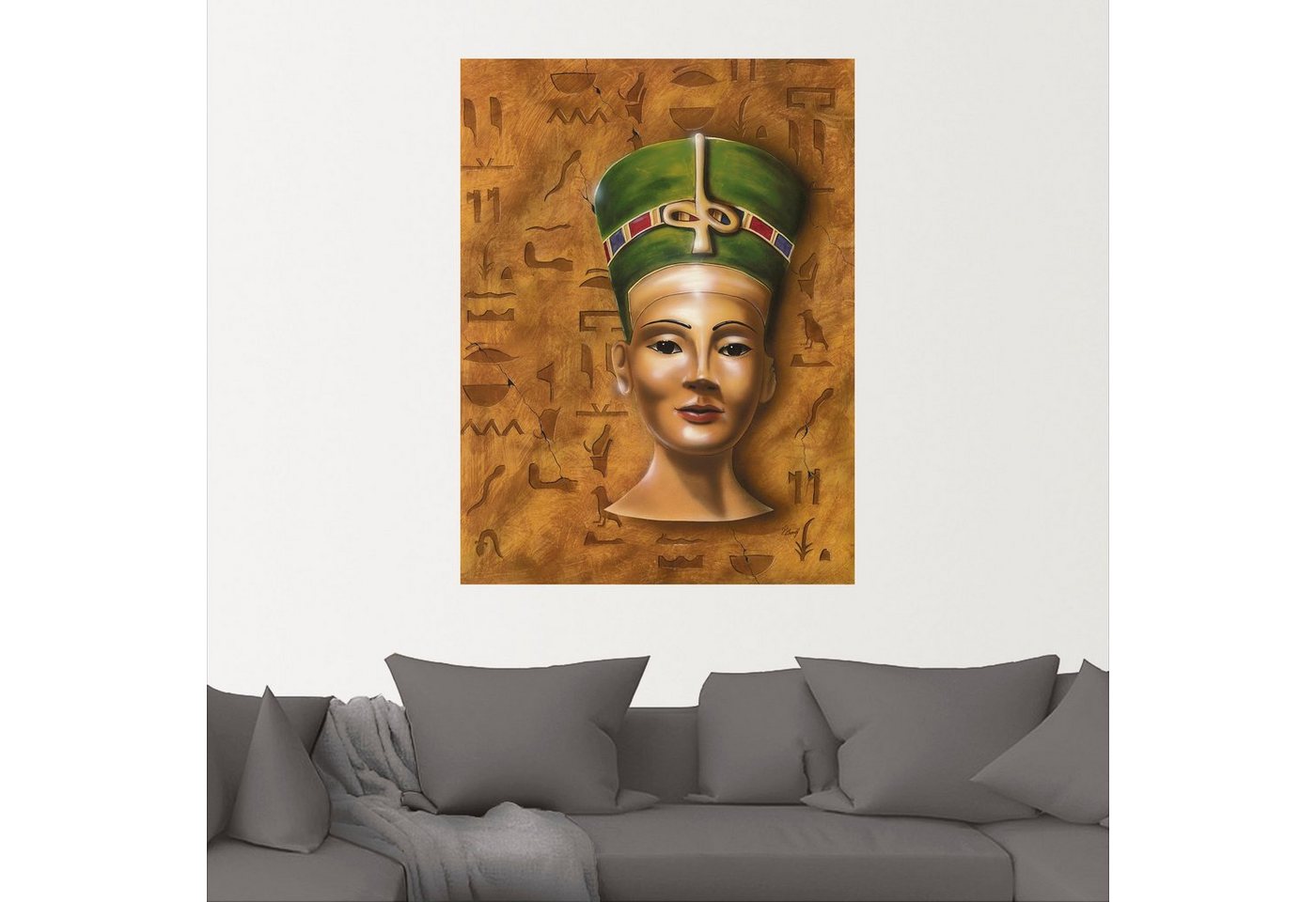 Artland Wandbild »Cleopatra«, Menschen (1 Stück), in vielen Größen & Produktarten - Alubild / Outdoorbild für den Außenbereich, Leinwandbild, Poster, Wandaufkleber / Wandtattoo auch für Badezimmer geeignet-kaufen