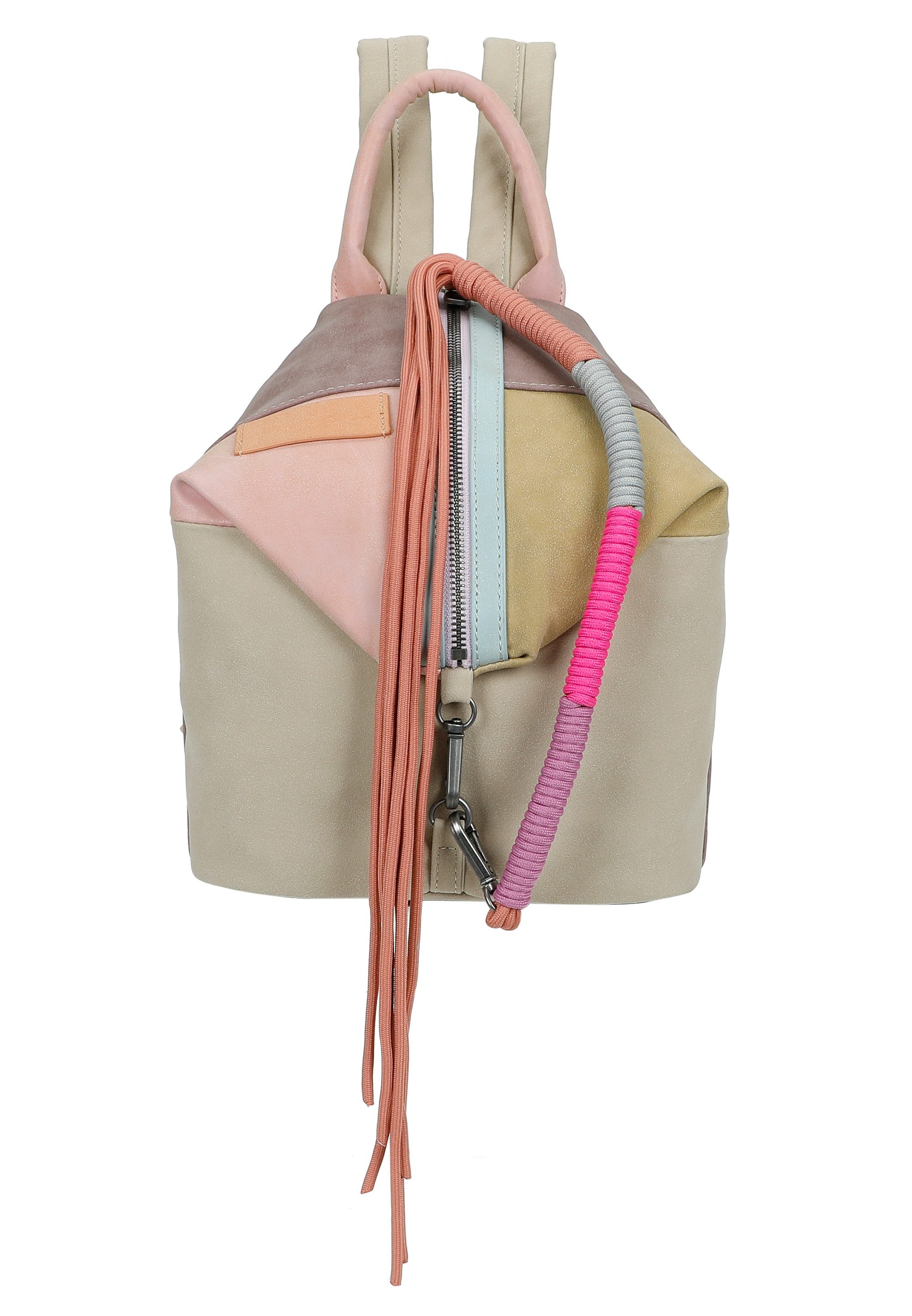 Fritzi aus Preußen Cityrucksack Marit City Boo, mit abnehmbarem Kordelschnur-Anhänger